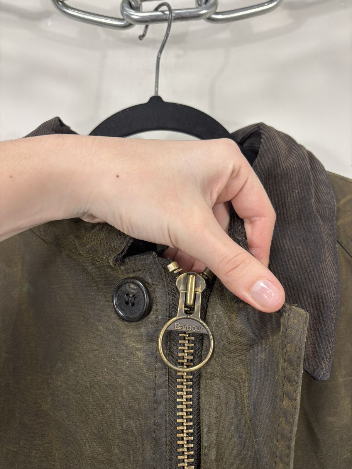 Barbour Barbour Longhurst Wax Cotton Men’s Khaki Waxed Jacket Coat Size US XXL / EU 58 / 5 - 11 Thumbnail