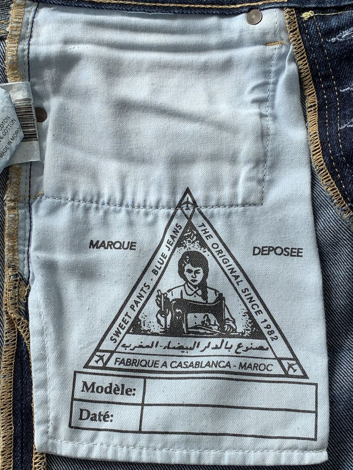 Japanese Brand Sweet Pants Japanese Denim Size US 30 / EU 46 - 8 Thumbnail
