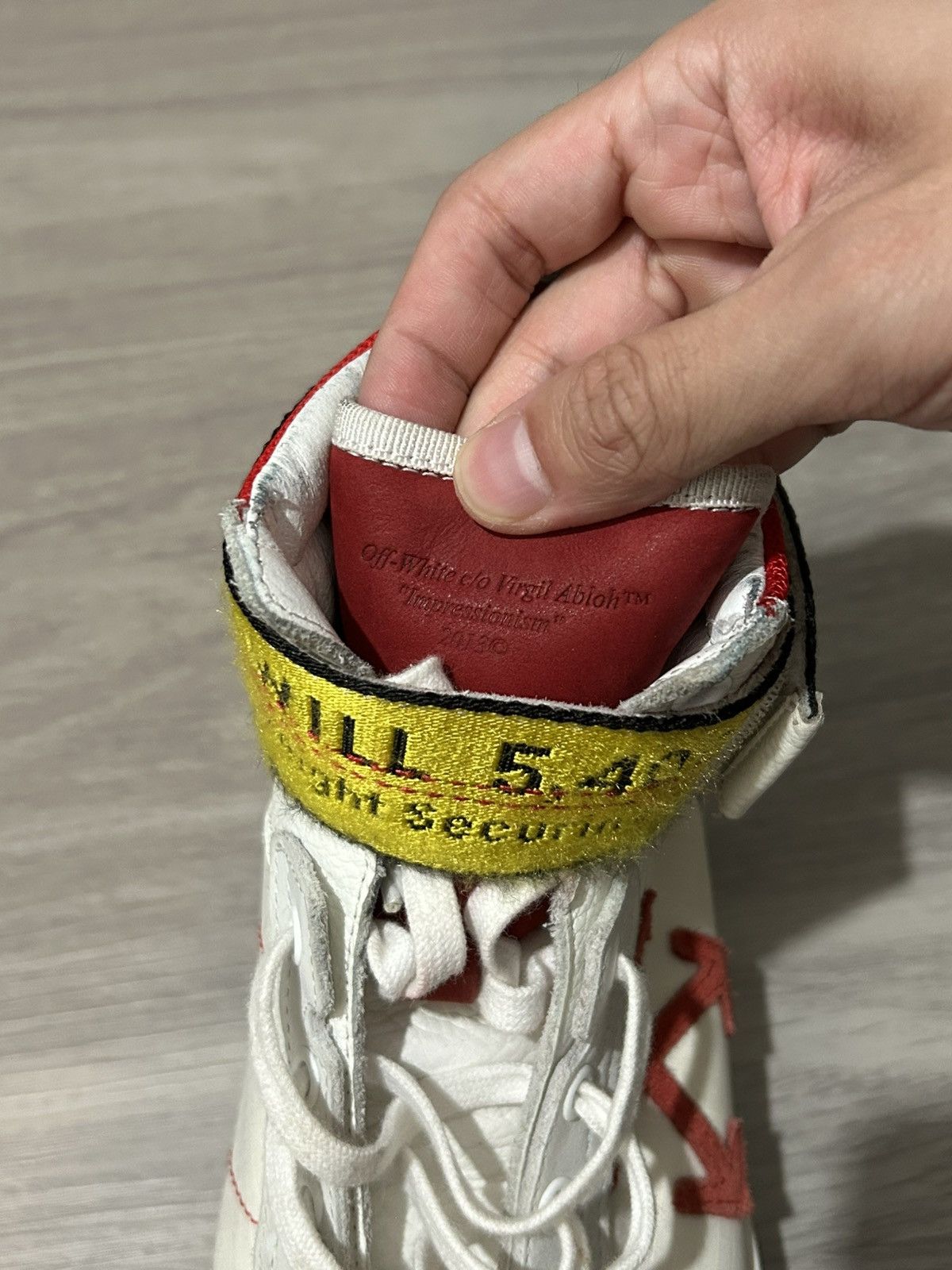 Off-White Virgil Abloh Off-White 3.0 High Arrows Sneaker Size 9 Size US 9 / EU 42 - 17 Thumbnail