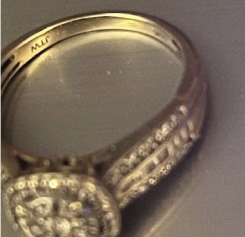 Other Gold Natural Diamond Ring Size ONE SIZE - 3 Thumbnail