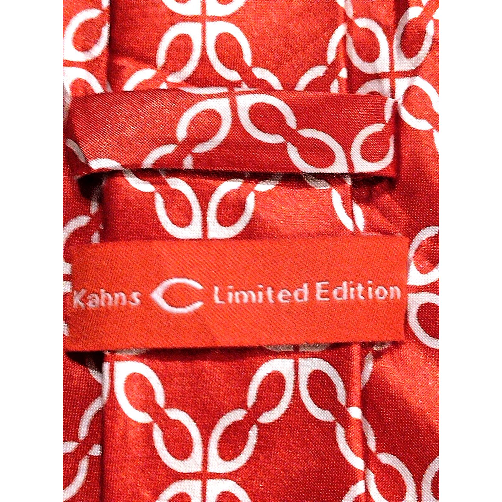 The Unbranded Brand Kahn's Limited Edition Happy Fathers Day Men's Tie Geometric Size ONE SIZE - 4 Thumbnail
