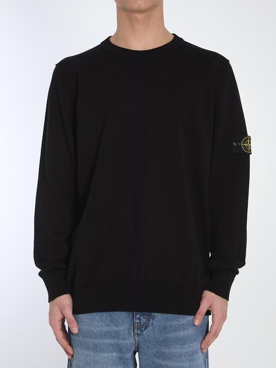 Stone Island STONE ISLAND Men Sweater K1S155100053 BLACK Size US L / EU 52-54 / 3 - 1 Thumbnail