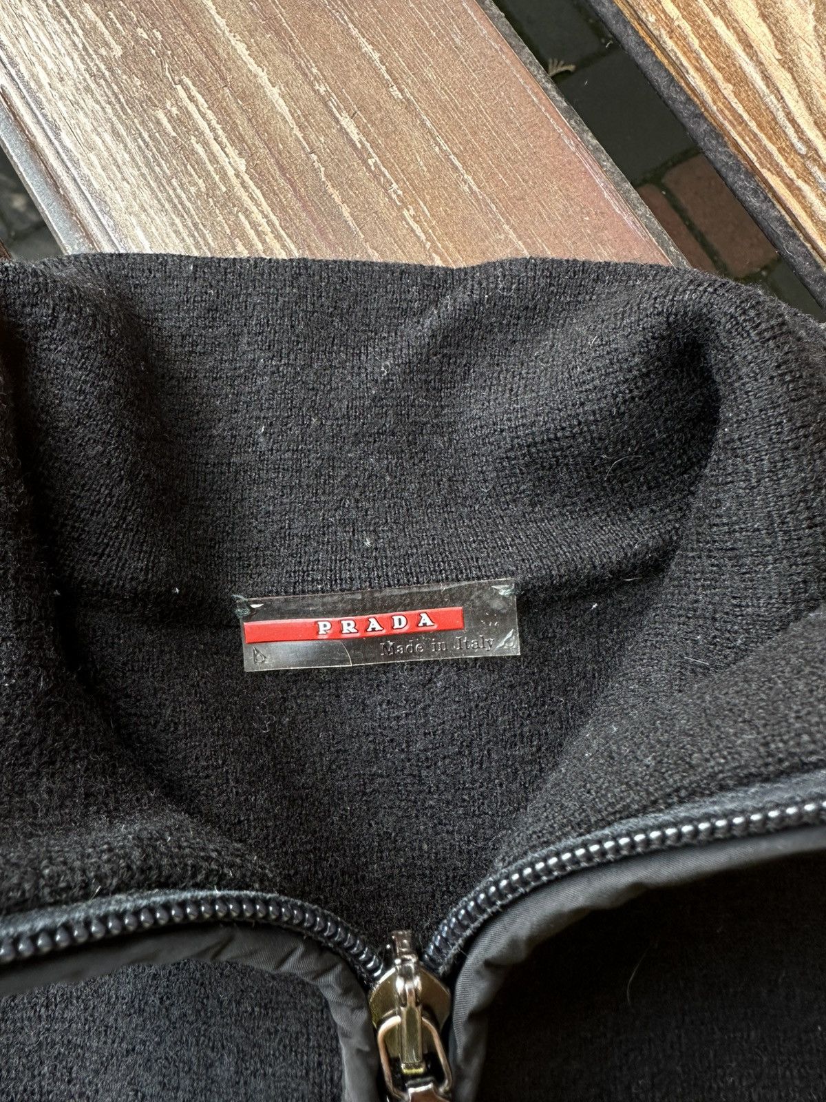 Prada Prada Sport Zip Up Fleece Neylon Jacket Size US S / EU 44-46 / 1 - 4 Thumbnail