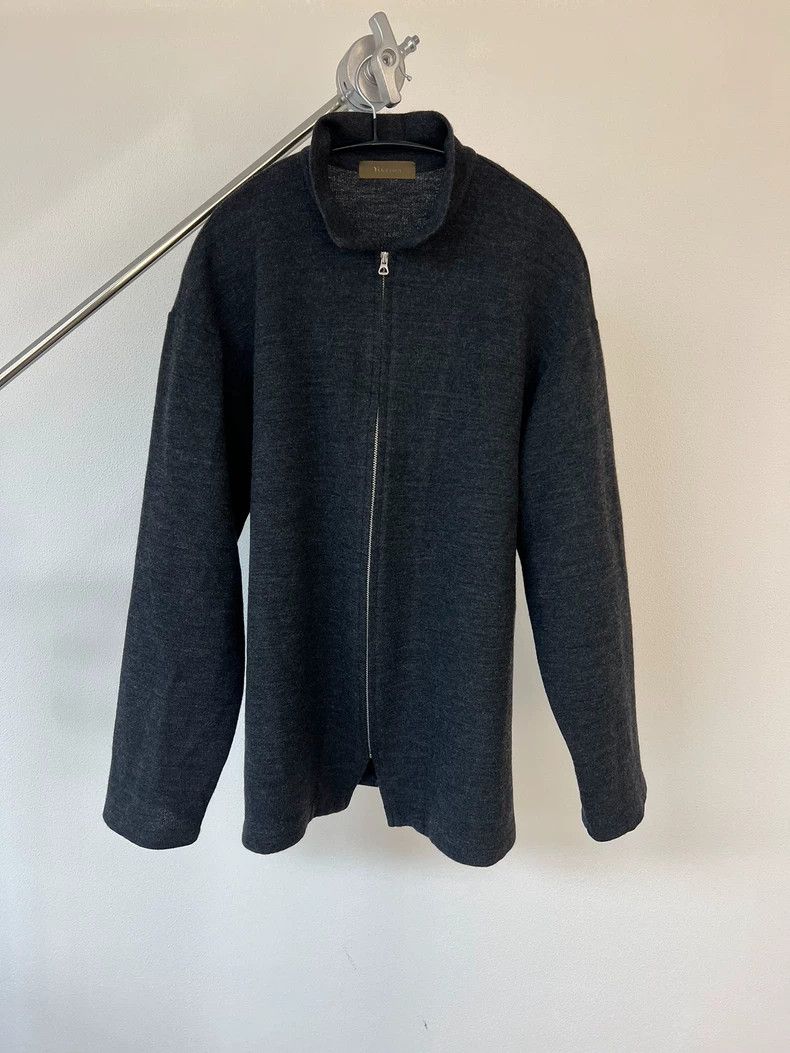 yohji yamamoto Wool cardigan shirt 2503-Nextarrow