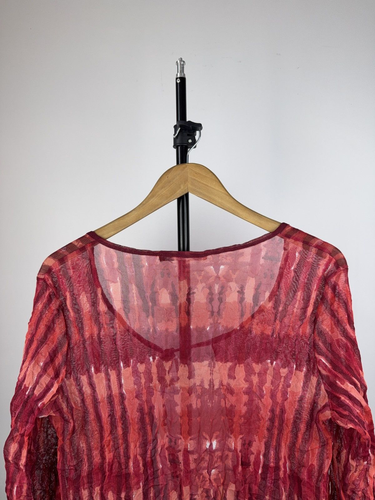 Other Vintage 90s Avant Garde JPG Style Italy Stretch Top Size L Size L / US 10 / IT 46 - 7 Thumbnail