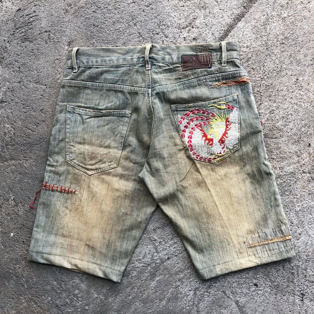 Karakuri Tamashii Karakuri Tamashi Embroidered Dragon Jeans Size US 32 / EU 48 - 10 Thumbnail