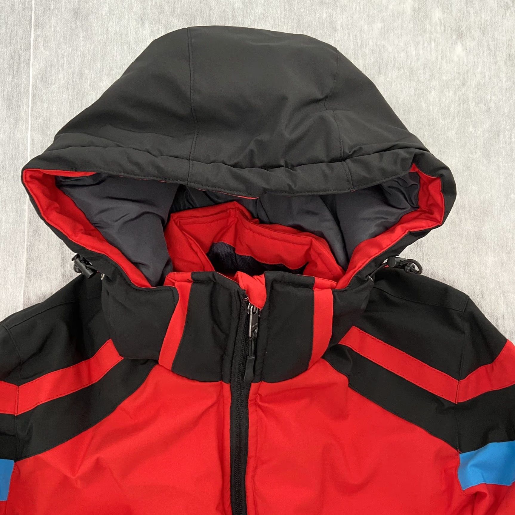 Rains Wantdo Jacket Womens Medium Red Gray Ski Coat Windproof Rain Outdoors Full Zip M Size M / US 6-8 / IT 42-44 - 4 Thumbnail