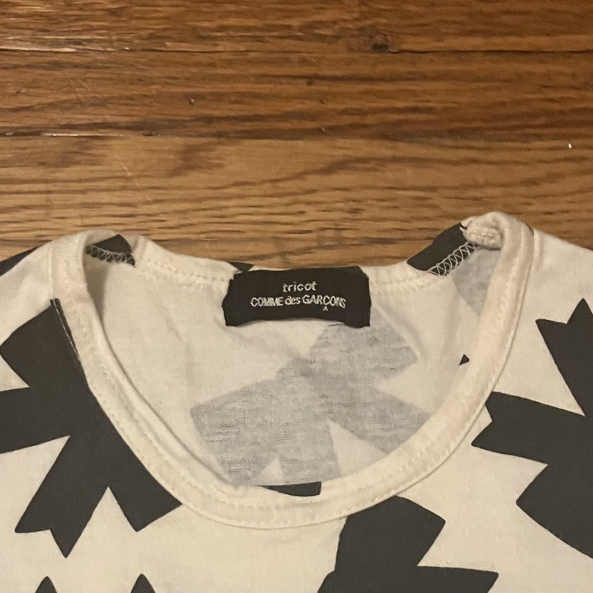 Comme des Garcons 1990s tricot Comme des Garçons T-Shirt Size S / US 4 / IT 40 - 2 Thumbnail