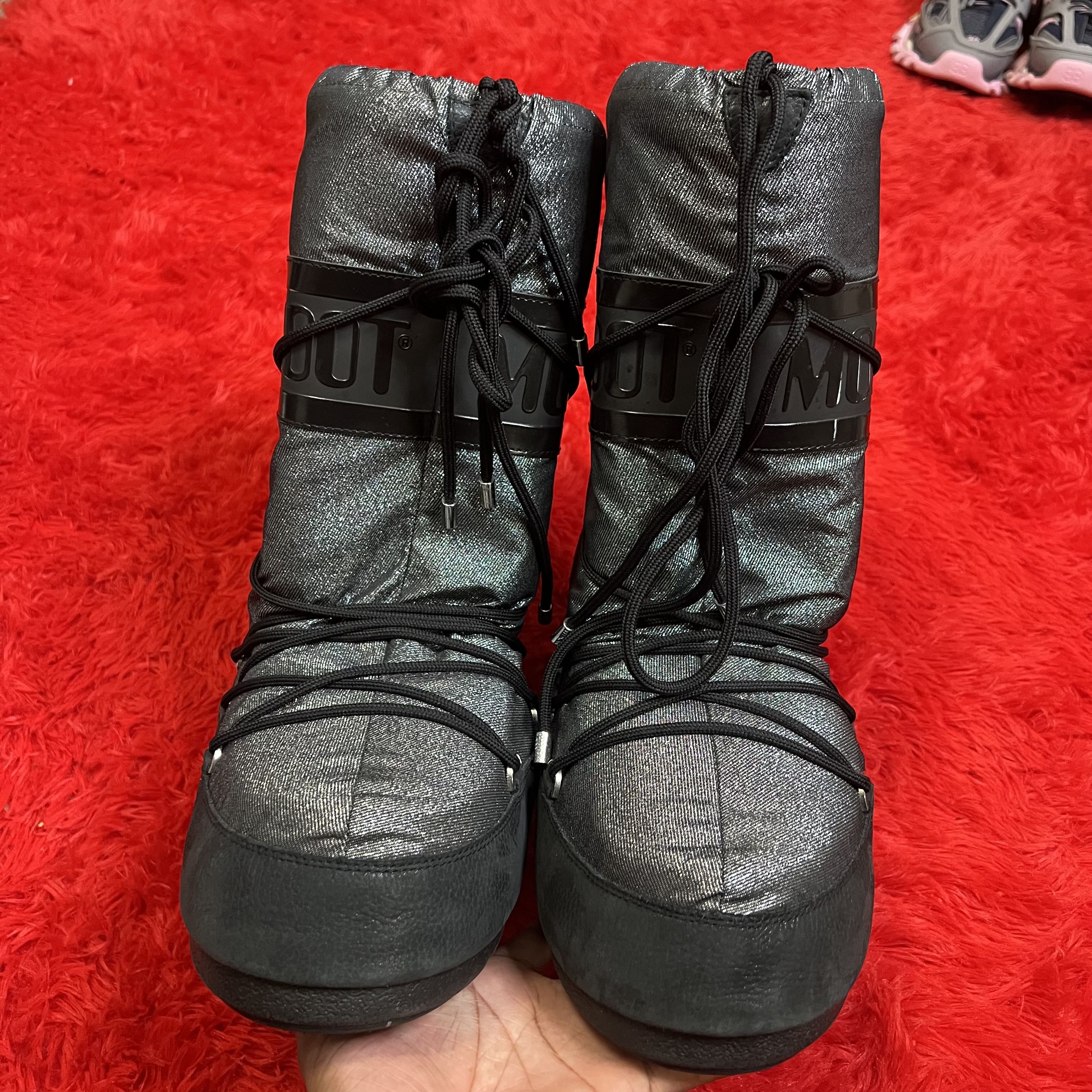 Moon Boot Moon Boot x Moncler Snow Boots Size US 8.5 / IT 38.5 - 8 Thumbnail