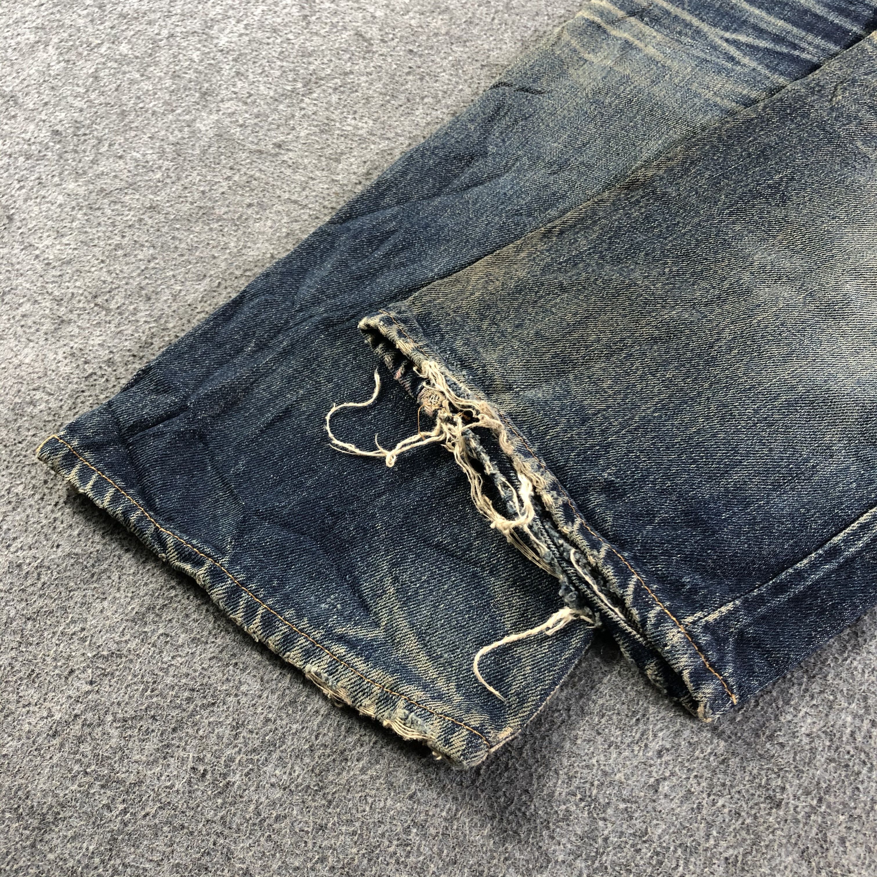 Levi's × Vintage 90s Vintage Levis 501 Selvedge Jeans-J3892 Size US 29 - 4 Thumbnail