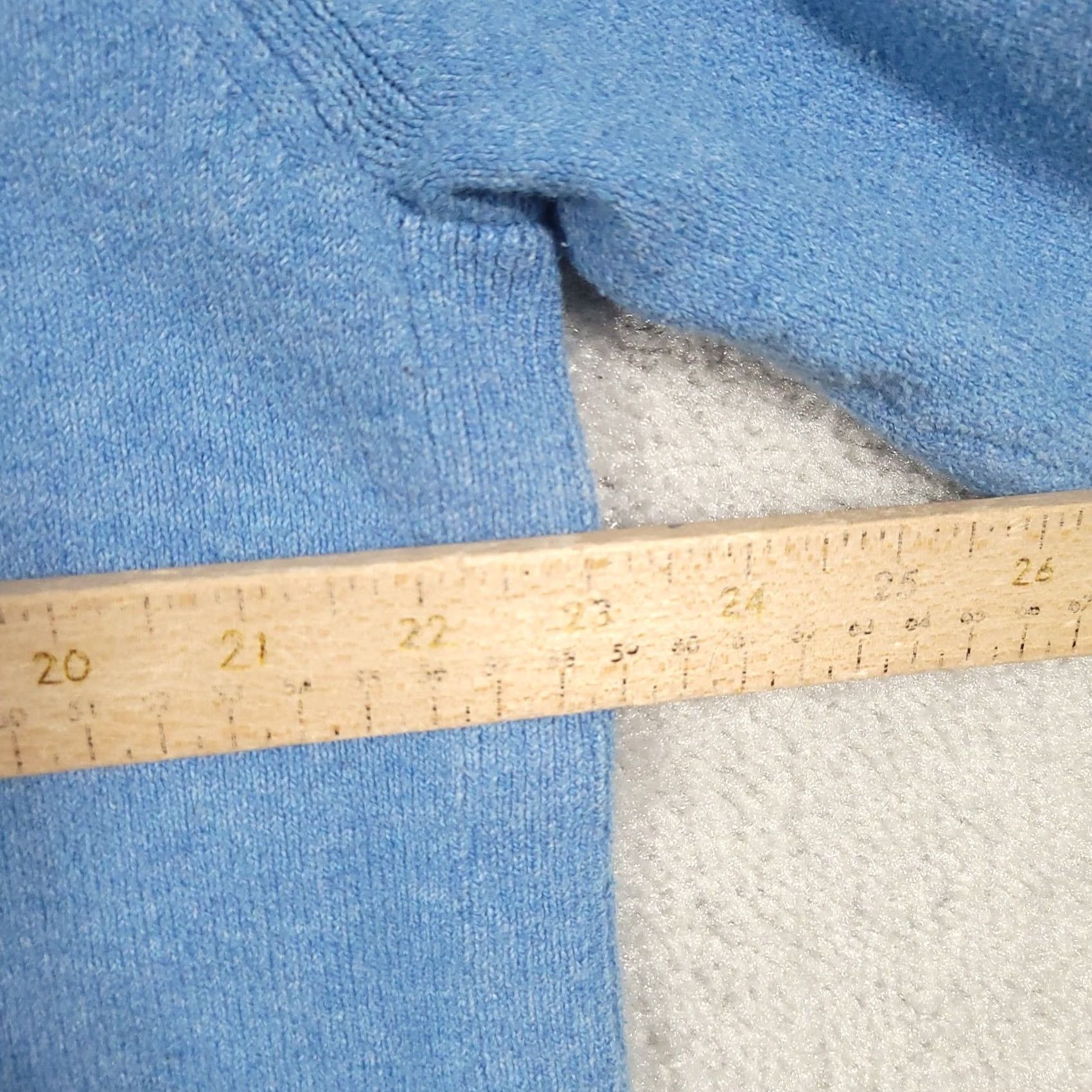 J. Jill J. Jill Sweater Women Medium Blue Crewneck Long Sleeve Knit Pullover Regular Fit Size M / US 6-8 / IT 42-44 - 4 Thumbnail