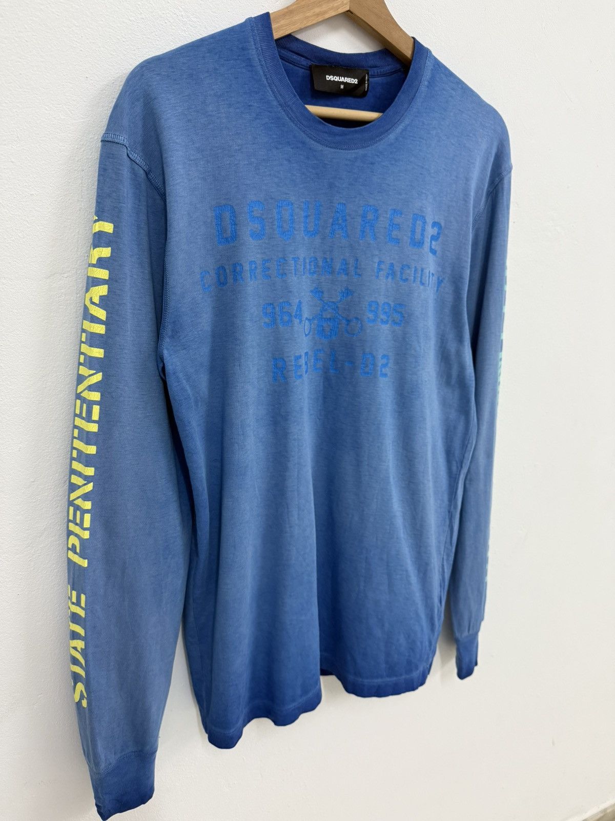 Dsquared2 Very Rare Dsquared Long Sleeve Shirt Size US M / EU 48-50 / 2 - 5 Thumbnail