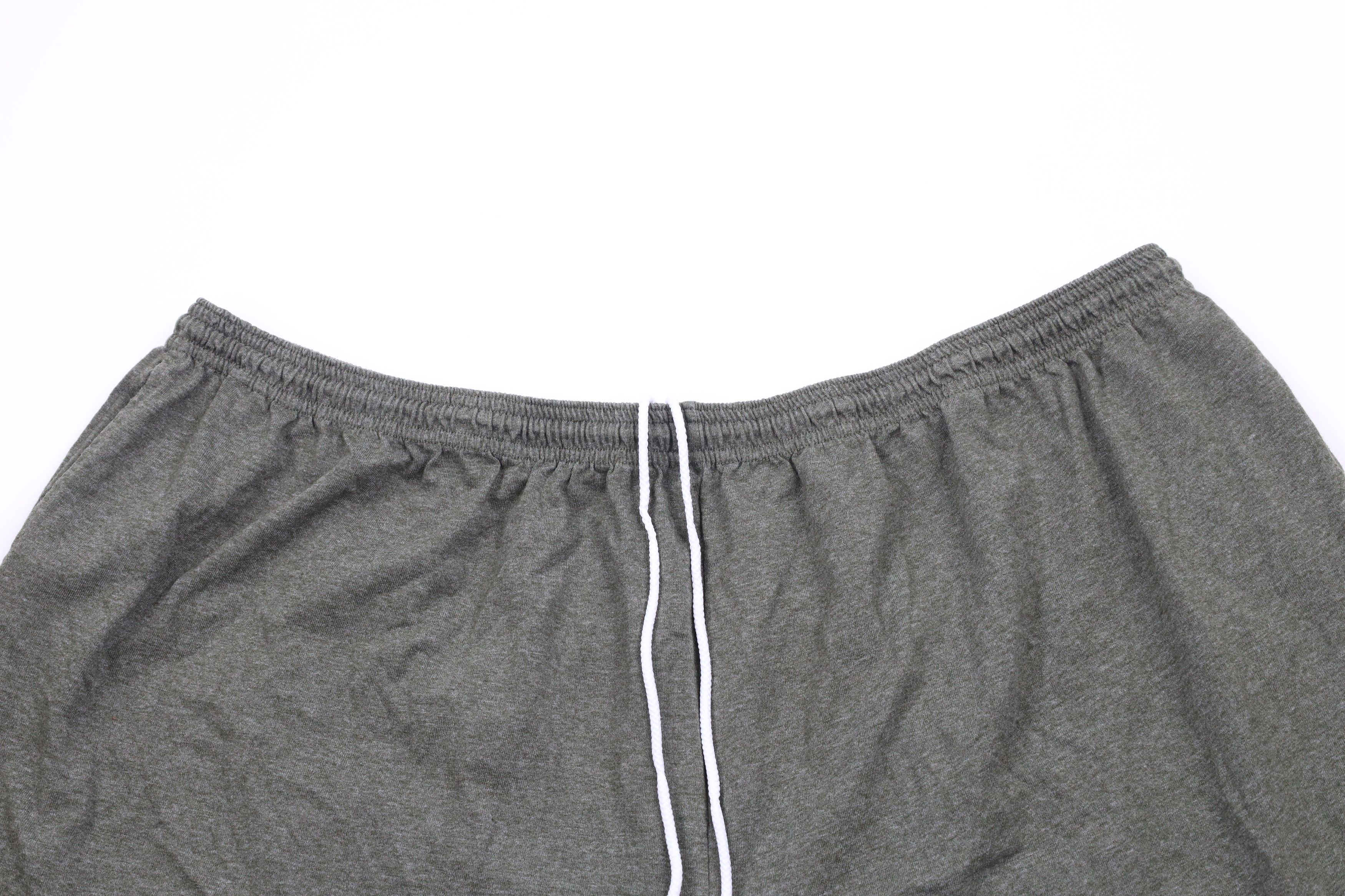 Vintage Vintage 90s Streetwear Blank Above Knee Shorts Heather Green Size US 40 / EU 56 - 2 Thumbnail