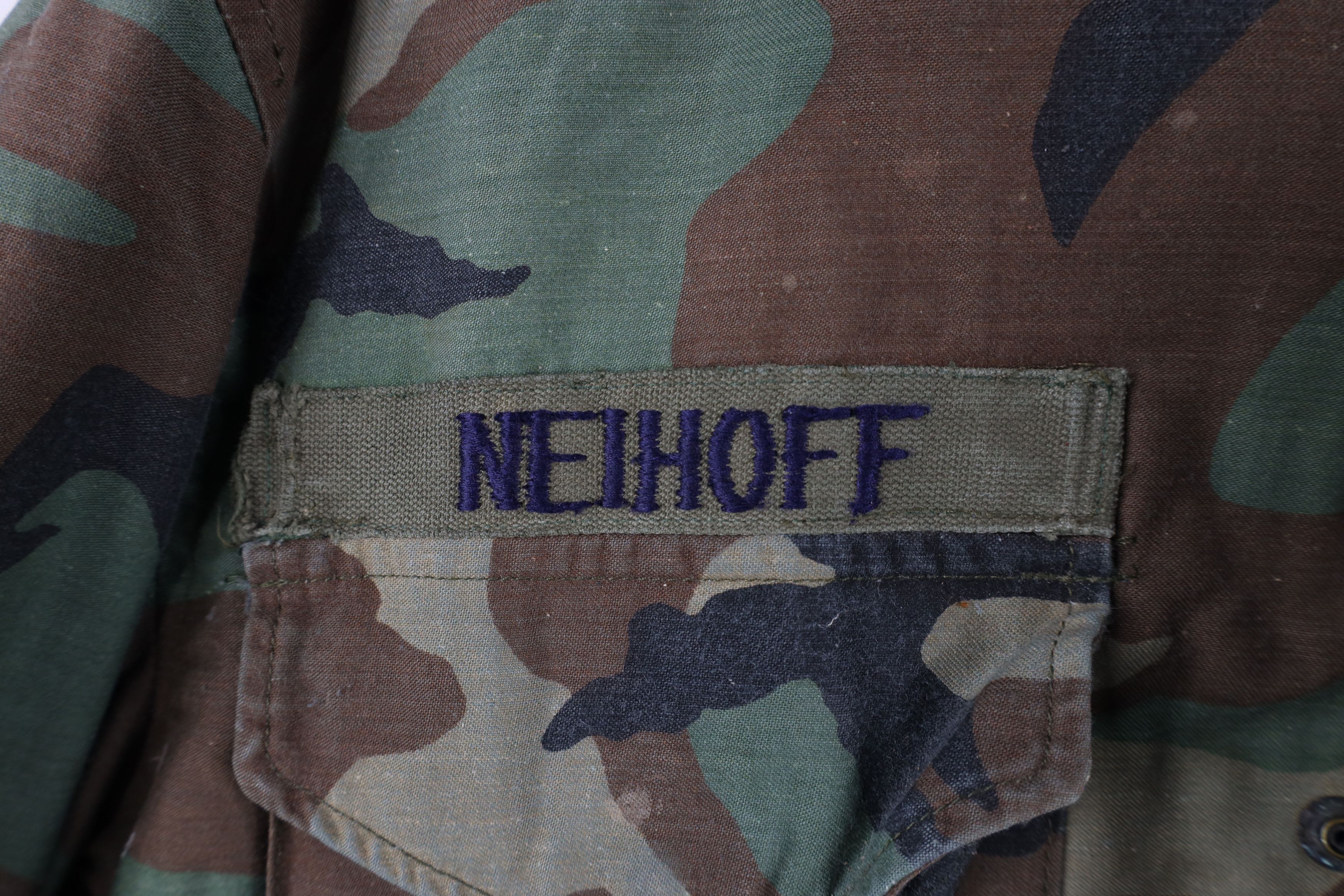 Alpha Industries × Vintage Vintage 80s Alpha Industries Camouflage Field Jacket Size US M / EU 48-50 / 2 - 4 Thumbnail