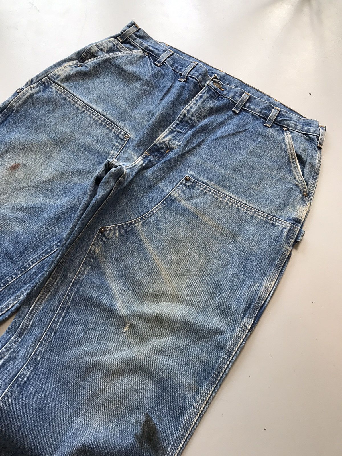 Carhartt Vintage Carhartt B73 DST double knee denim Size US 42 / EU 58 - 3 Thumbnail