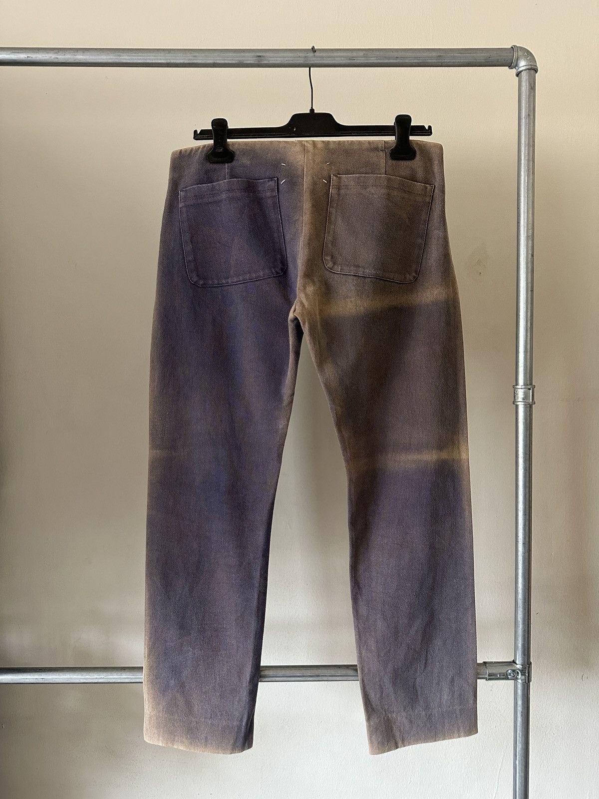 Maison Margiela SS2014 Maison Margiela Blue Sun Faded Pant Size US 32 / EU 48 - 1 Thumbnail