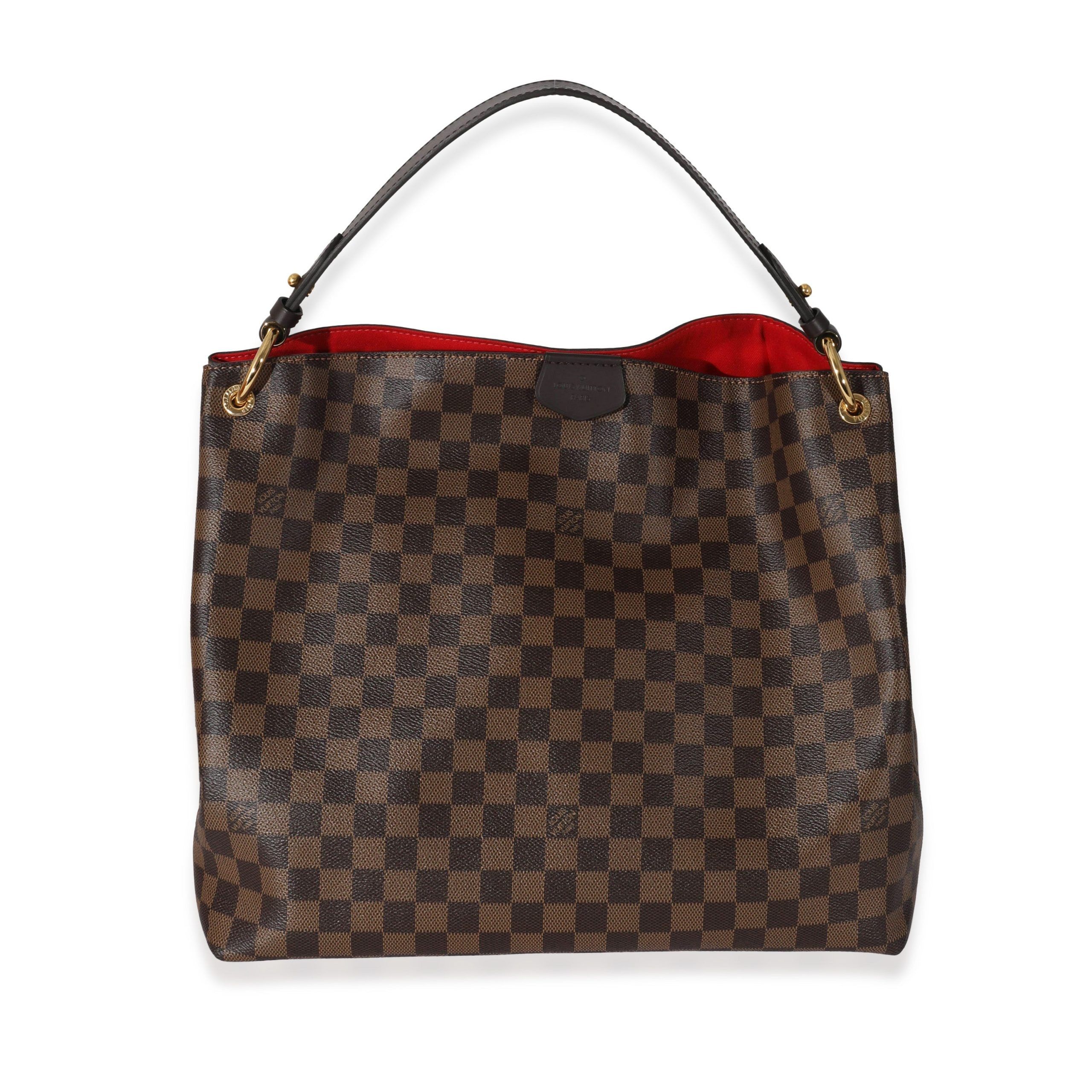 image of Louis Vuitton Damier Ebene Canvas Graceful Mm in Brown, Women's