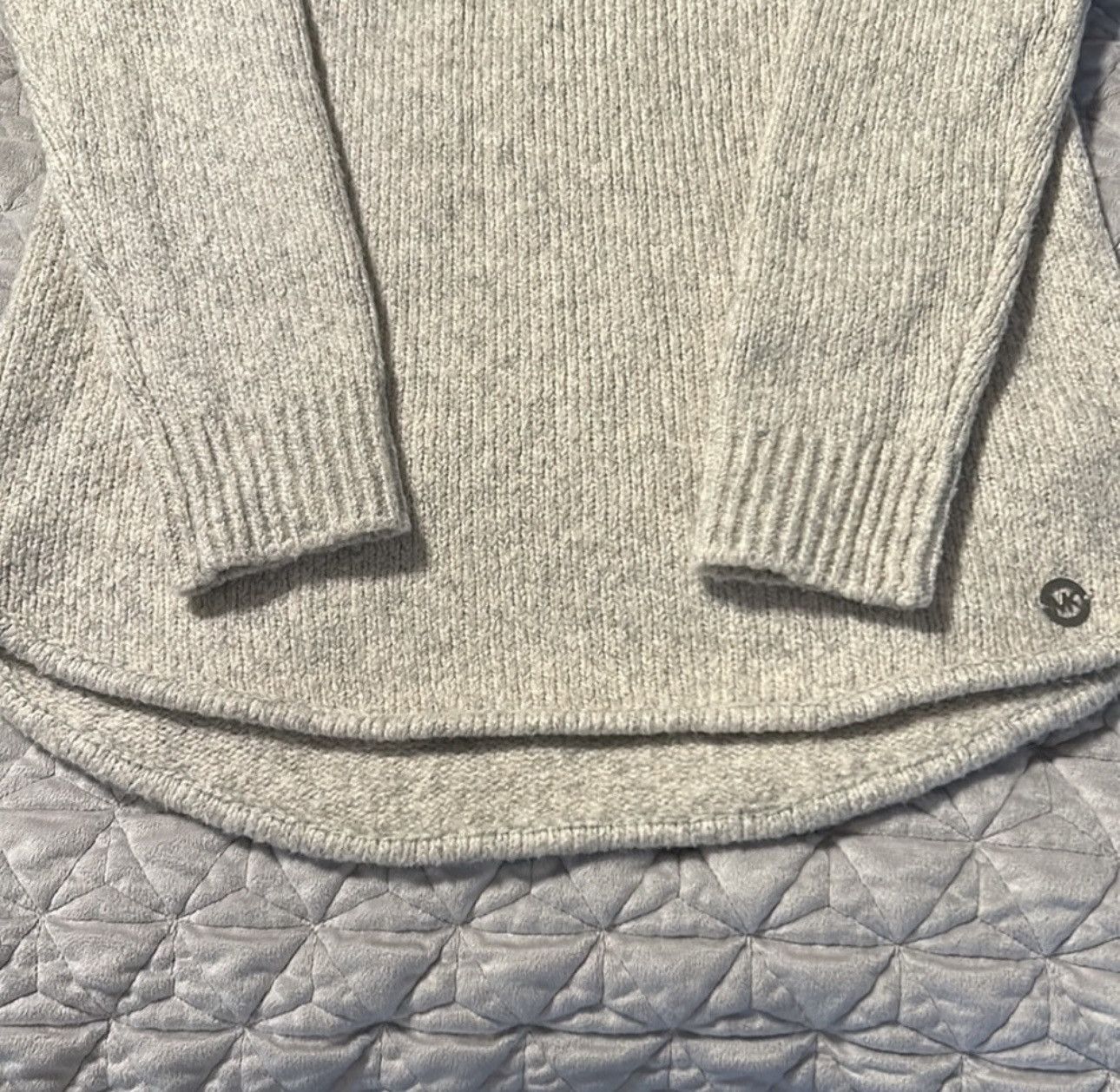 Michael Kors New W/O Tags Turtle Neck Sweater neutral gray Size M / US 6-8 / IT 42-44 - 5 Thumbnail