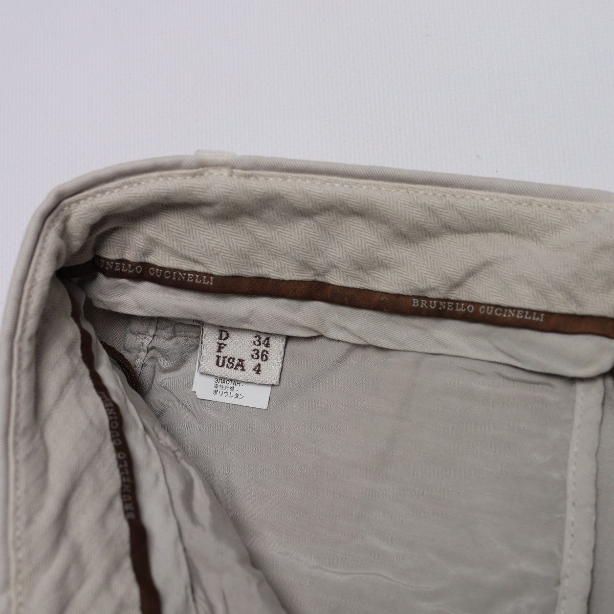 Brunello Cucinelli Brunello Cucinelli Washed Denim Cotton Trousers Pants Grey Size 27" / US 4 / IT 40 - 10 Thumbnail