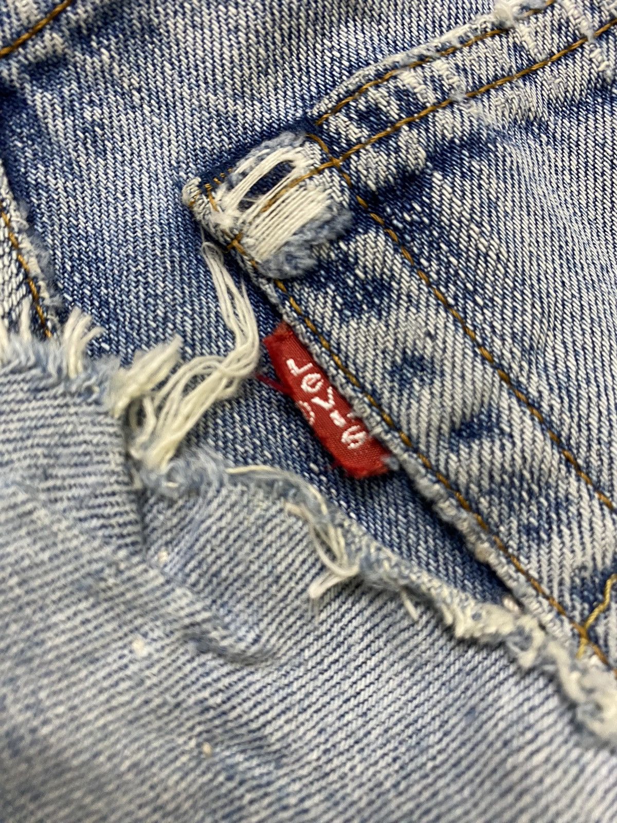 Levi's LEVIS 502 DISTRESSED CUSTOM MADE Size US 30 / EU 46 - 13 Thumbnail