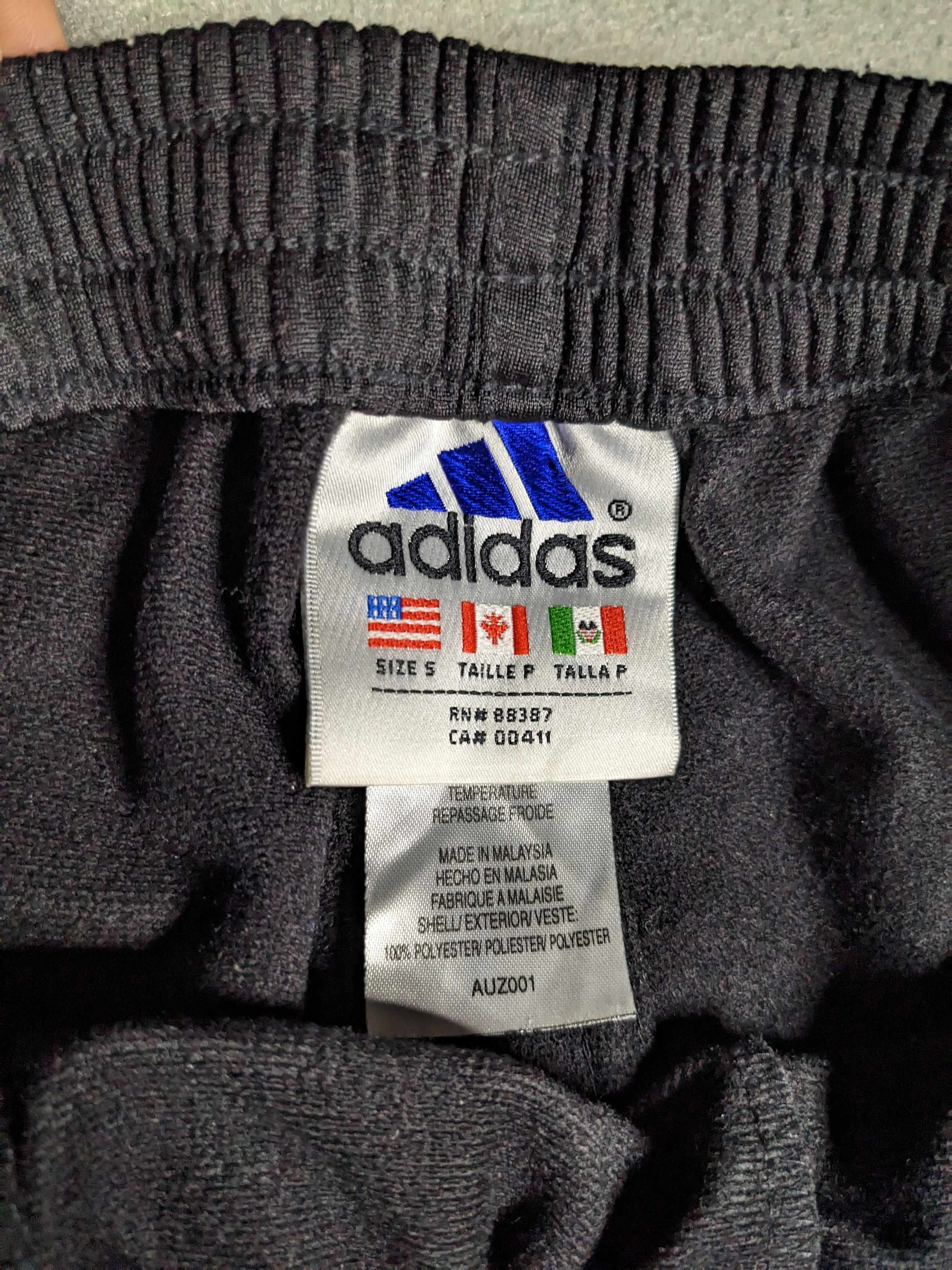 Adidas VINTAGE 90s Adidas Tearaway Snap Track Pants Small Trefoil Size US 29 - 6 Thumbnail