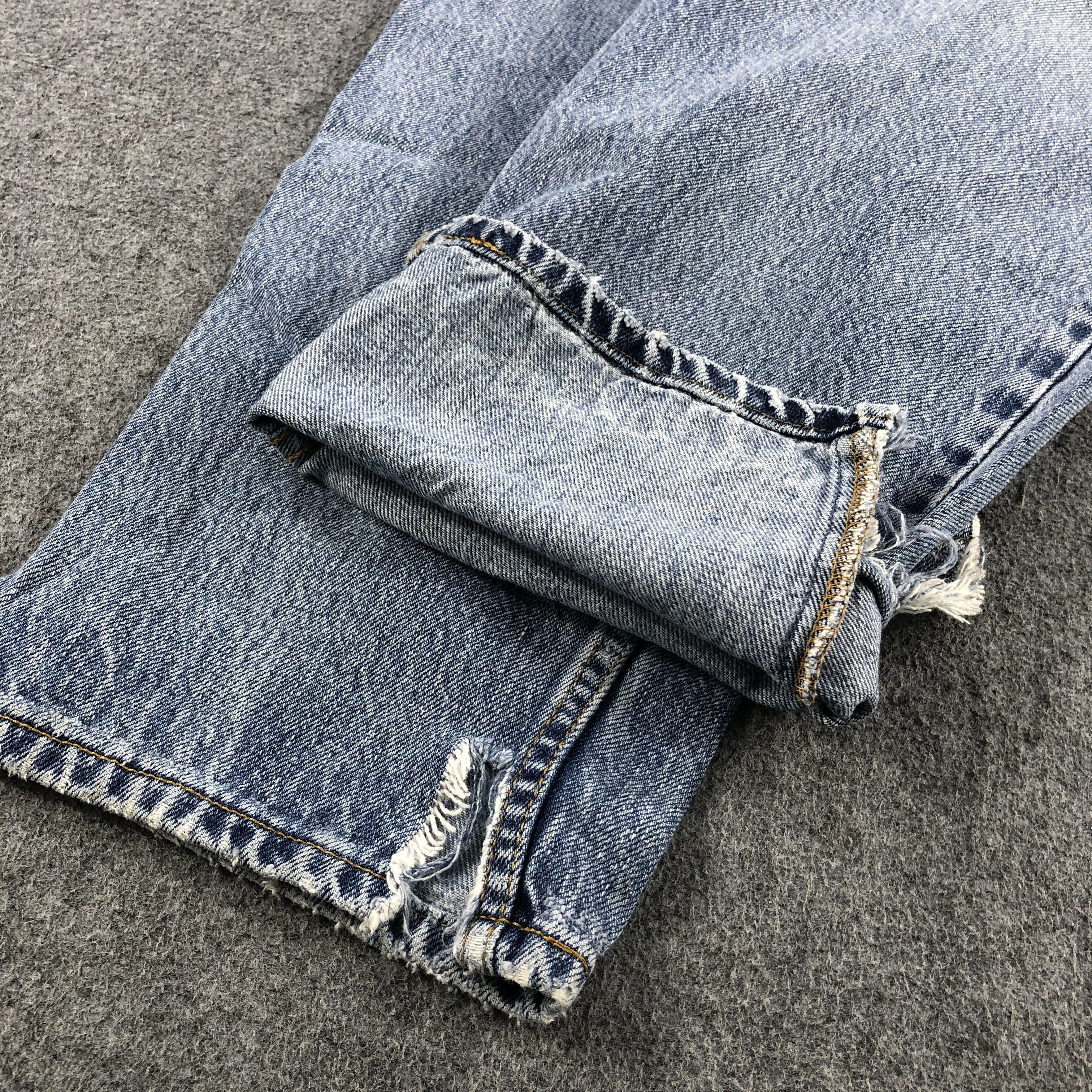 Levi's Vintage Blue Wash Levis 550 Jeans-J2179 Size US 38 / EU 54 - 6 Thumbnail
