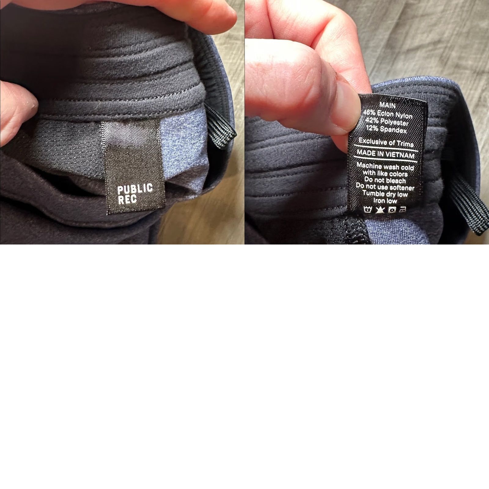 Vintage Public Rec Jogger Pants Men's 38 Regular Heather Navy All Day Every Day NWOT 38x30 Size US 38 / EU 54 - 8 Thumbnail