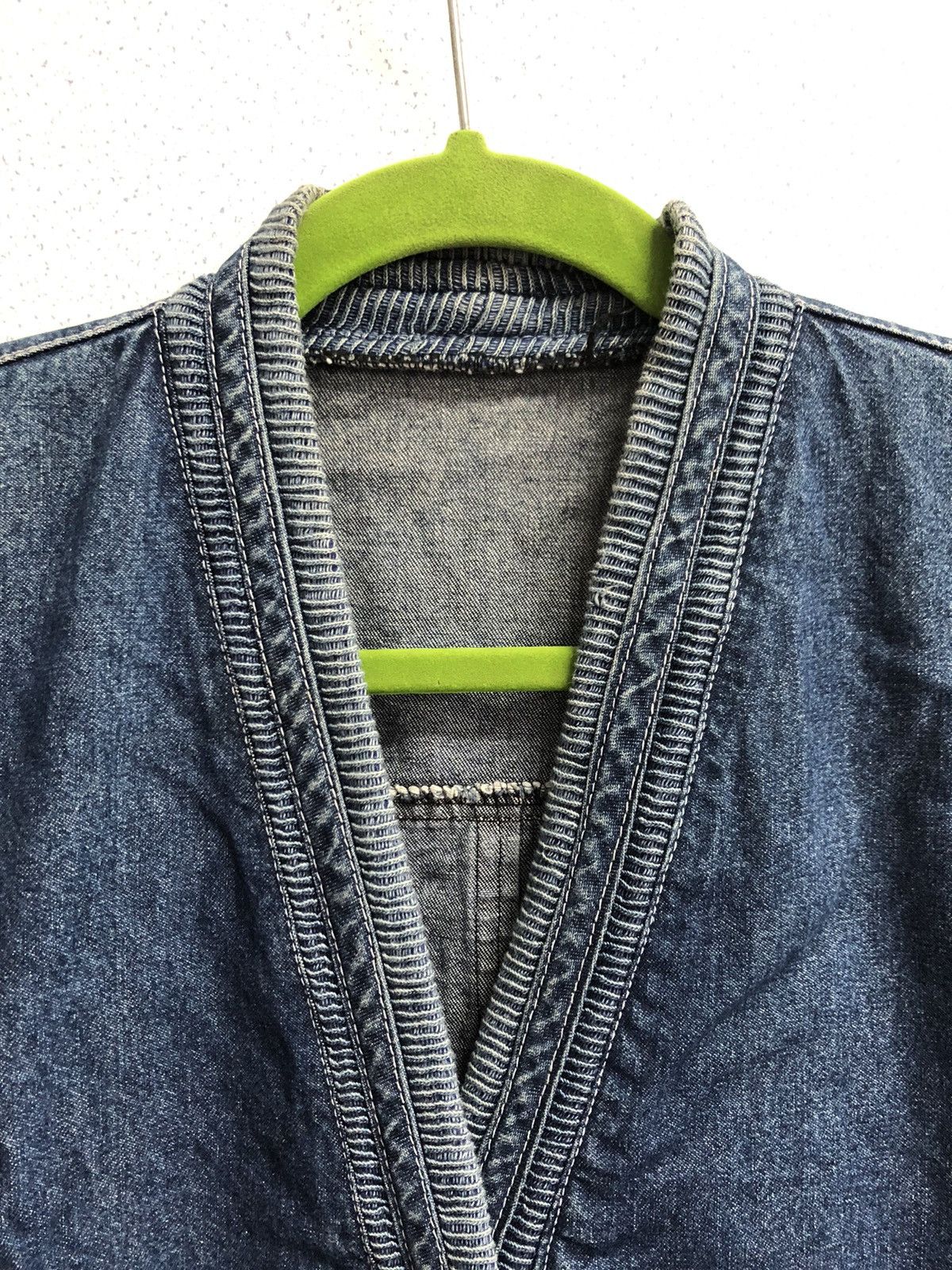 Japanese Brand Unbranded Art Designed Denim Jacket Size US L / EU 52-54 / 3 - 7 Thumbnail