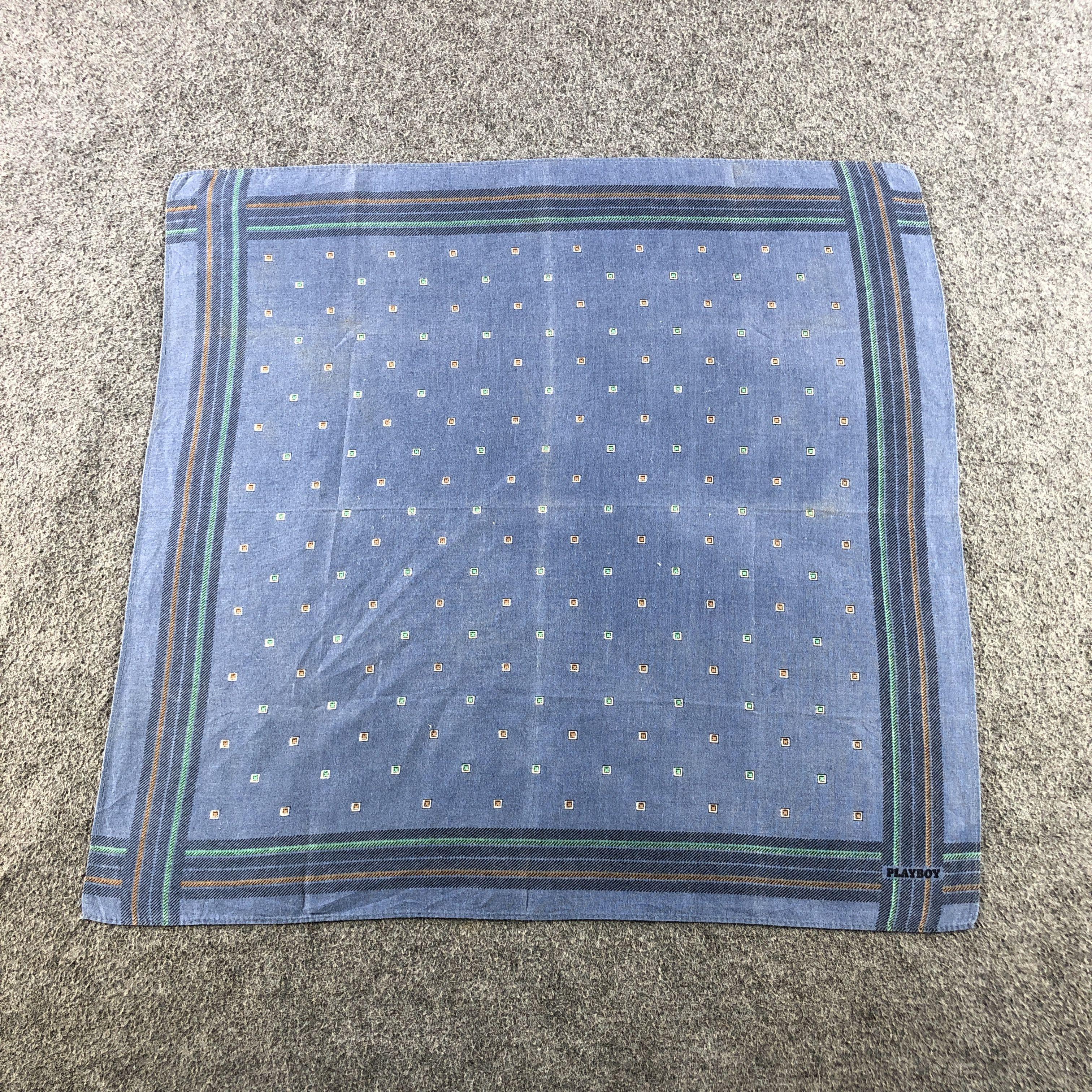 Playboy Playboy Handkerchief Neckerchief Bandana H2368 Size ONE SIZE - 2 Thumbnail