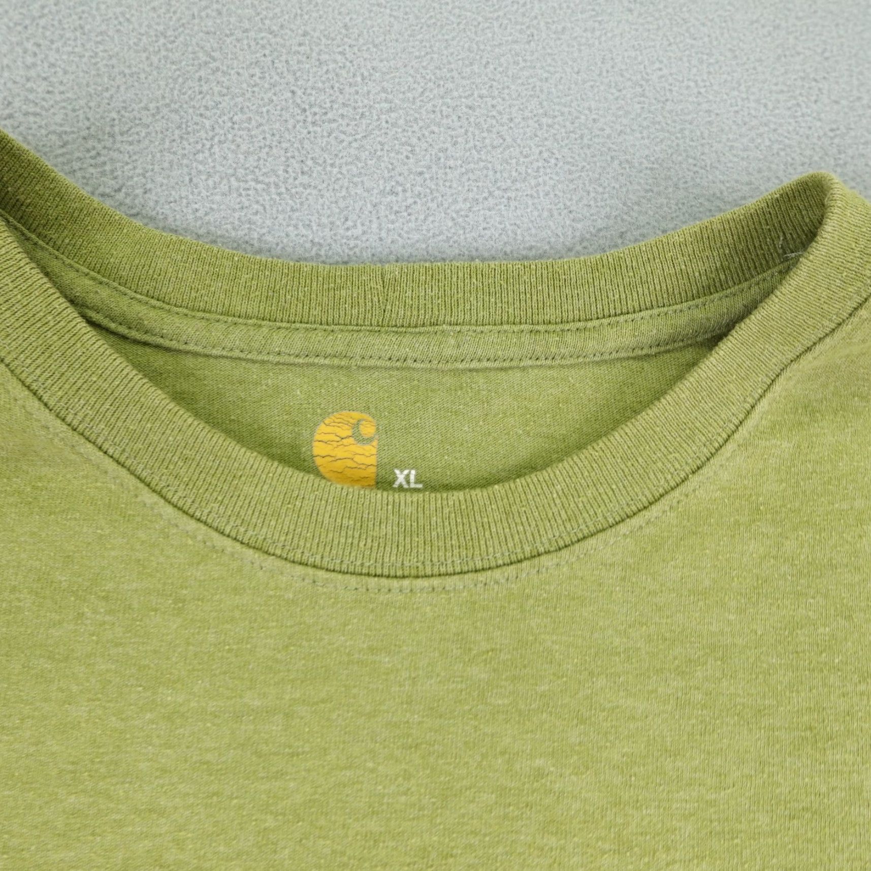 Carhartt VINTAGE Carhartt Shirt Mens XL Green Original Fit Heavyweight Workwear Logo T-Shirt Mens XL Green Carhartt Shirt, Logo, Heavyweight, Outdoor Theme Size US XL / EU 56 / 4 - 3 Thumbnail