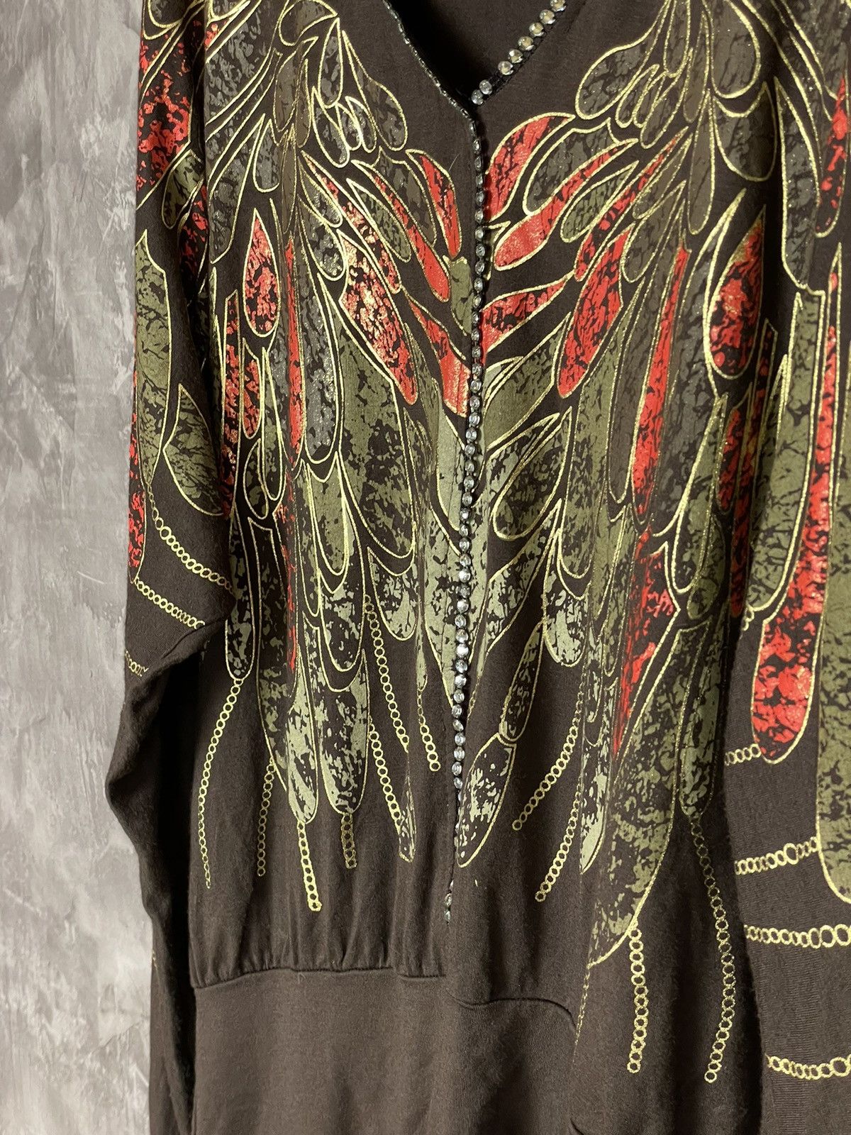 Vintage Japanese Style Fullprint Long Sleeve Y2k Rave JPG Size L / US 10 / IT 46 - 8 Thumbnail
