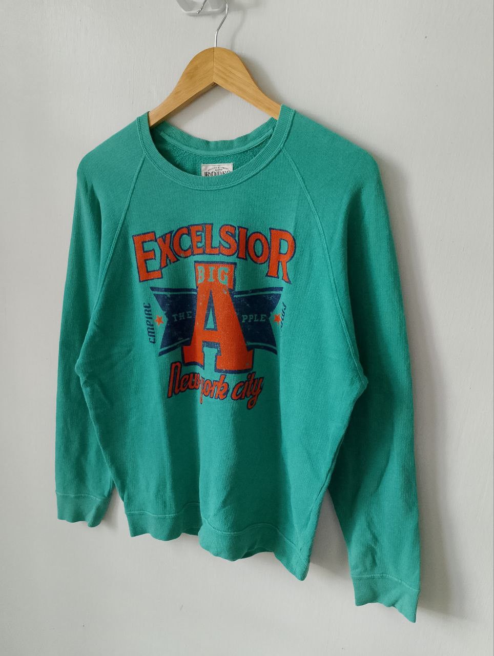 Vintage Vintage RODEO CROWNS Japan Excelsior NYC Sweatshirt Size US L / EU 52-54 / 3 - 3 Thumbnail