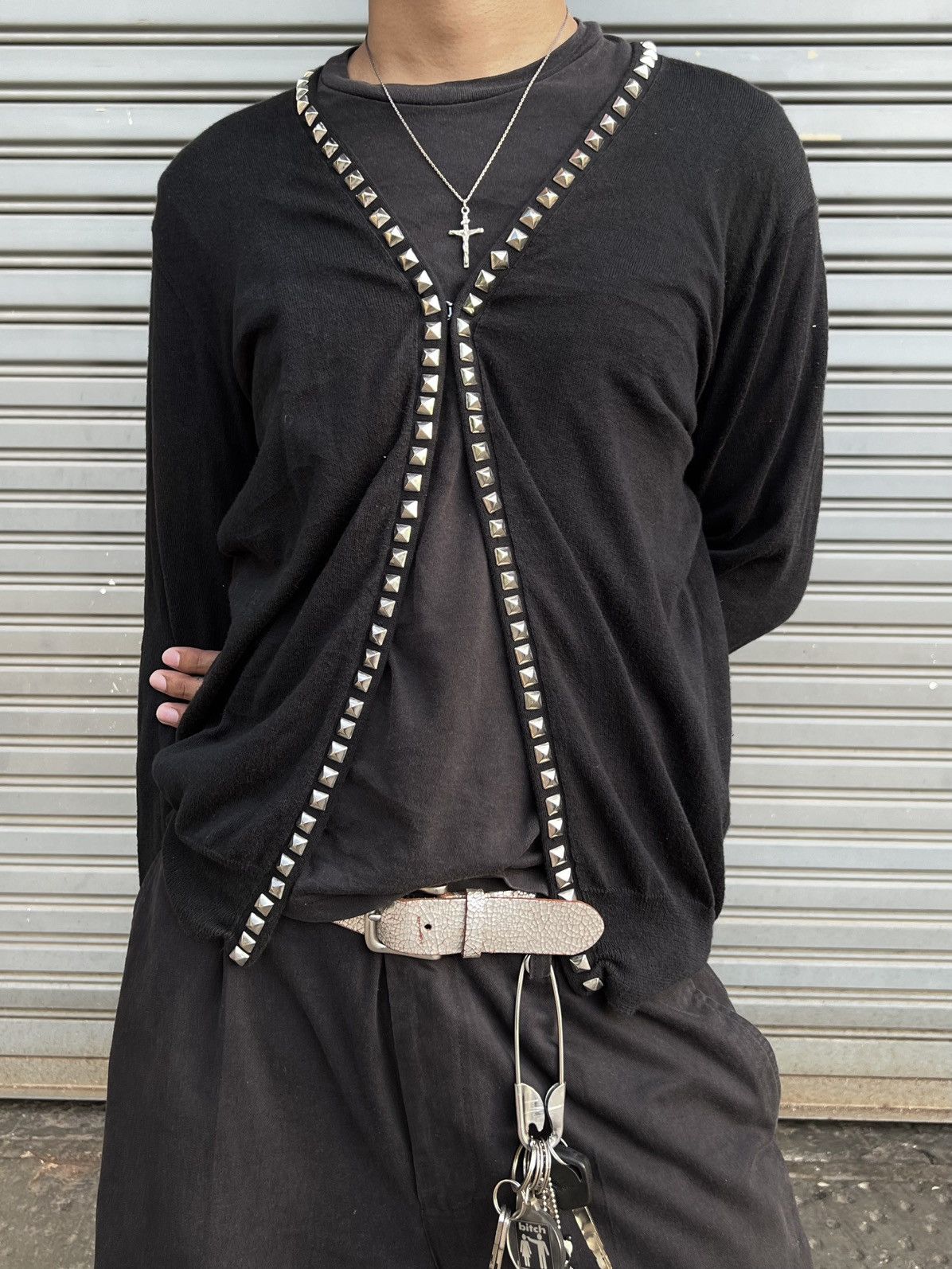 Hysteric Glamour 2000s hysteric glamour studded cardigan Size US M / EU 48-50 / 2 - 1 Thumbnail