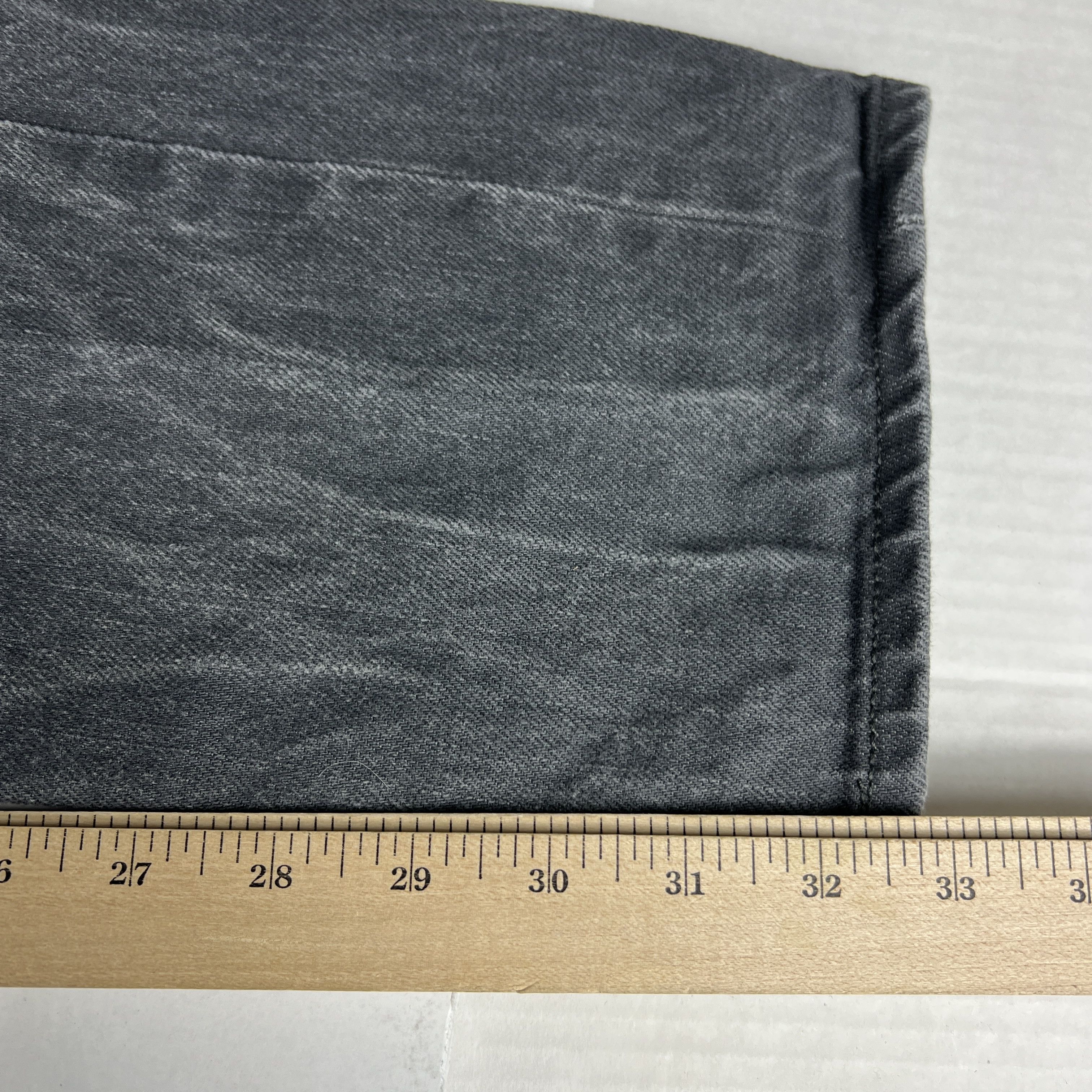 Levi's Levi's Selvedge Jeans Matchstick Skinny Grey Faded Denim Size US 32 / EU 48 - 18 Thumbnail