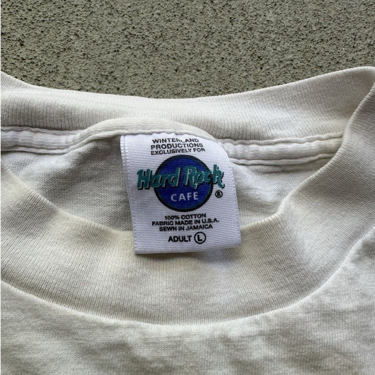 Hard Rock Cafe × Vintage Vintage 90s Las Vegas Nevada Hard Rock T Shirt Cotton Large Size US L / EU 52-54 / 3 - 3 Thumbnail