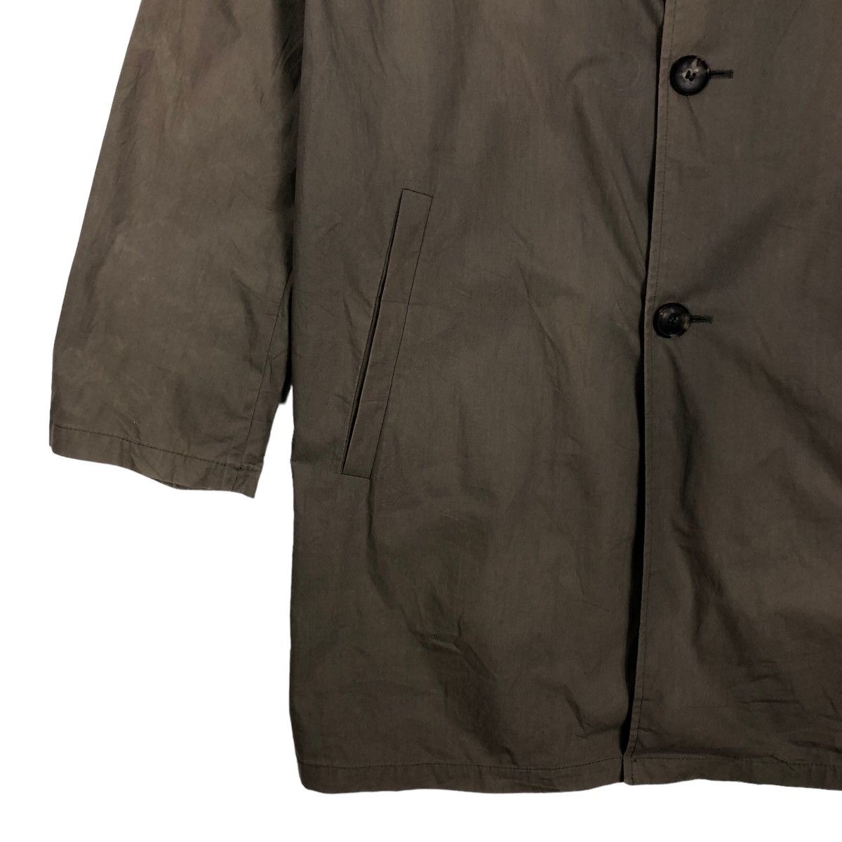 Hugo Boss 🔥Rich Brown - Fly Coats Long Jacket Hugo Boss Double Collar Size US M / EU 48-50 / 2 - 4 Thumbnail