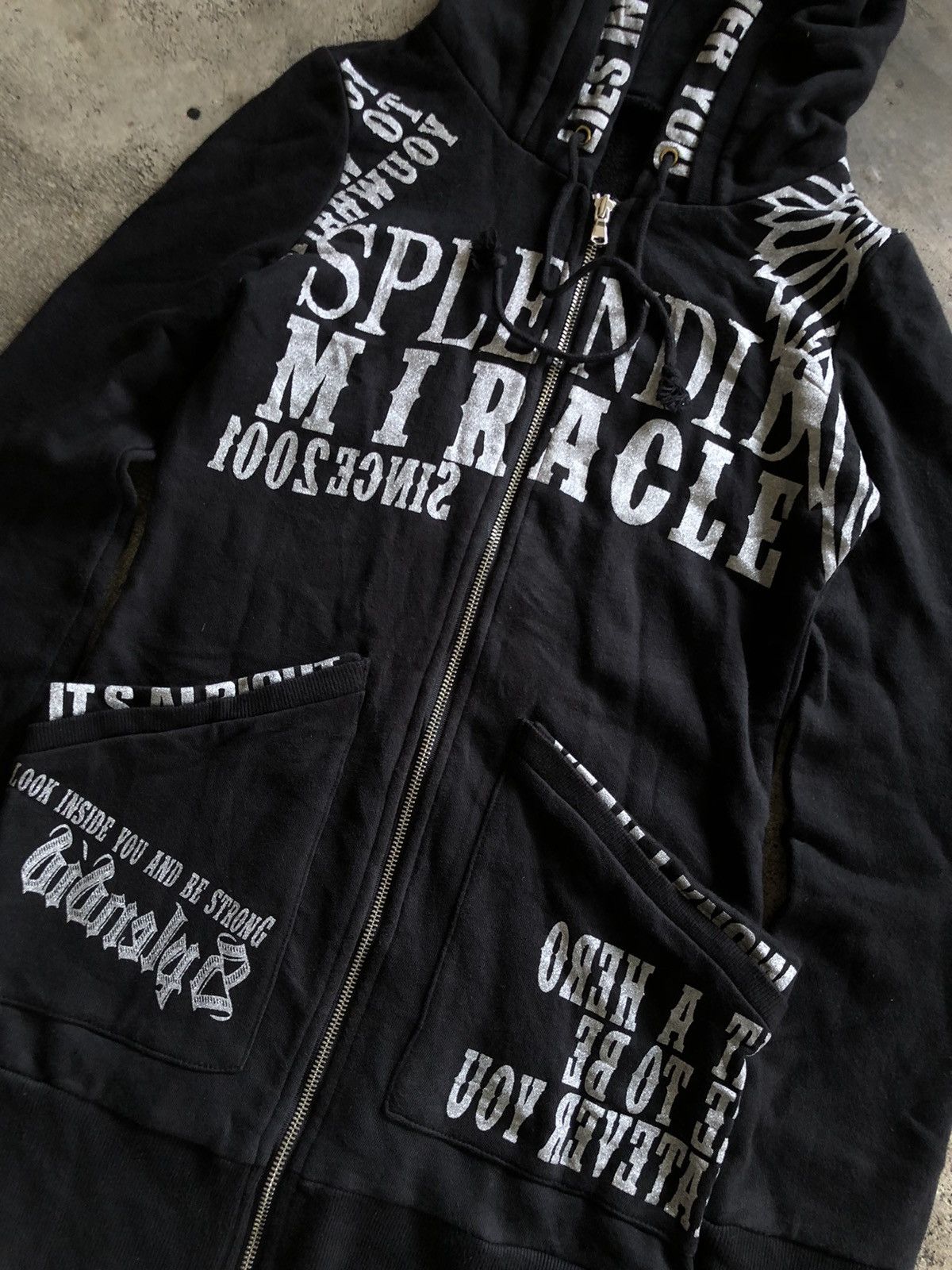 If Six Was Nine × Japanese Brand × Le Grande Bleu (L.G.B.) EGOIST SPLENDID MIRACLE HOODIE PUNK GOTHIC STYLE Size US M / EU 48-50 / 2 - 4 Thumbnail