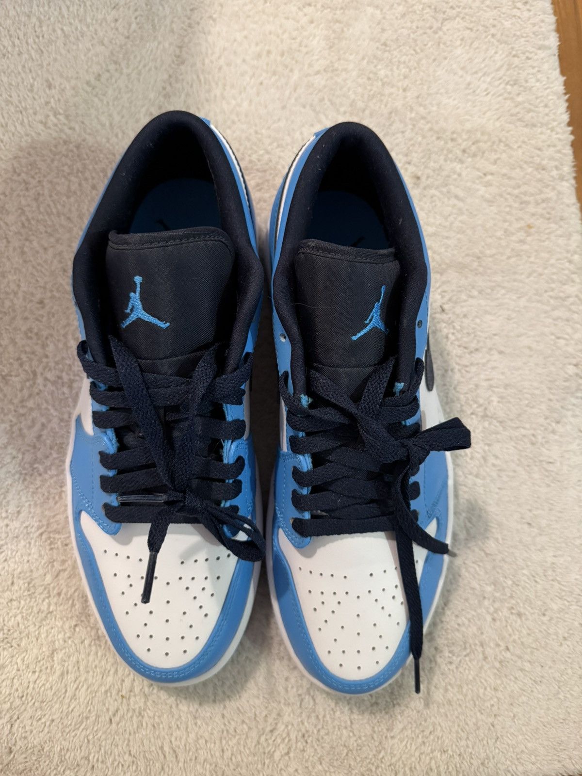 Jordan Brand Jordan 1 Low UNC 2021 Size US 8.5 / EU 41-42 - 3 Thumbnail
