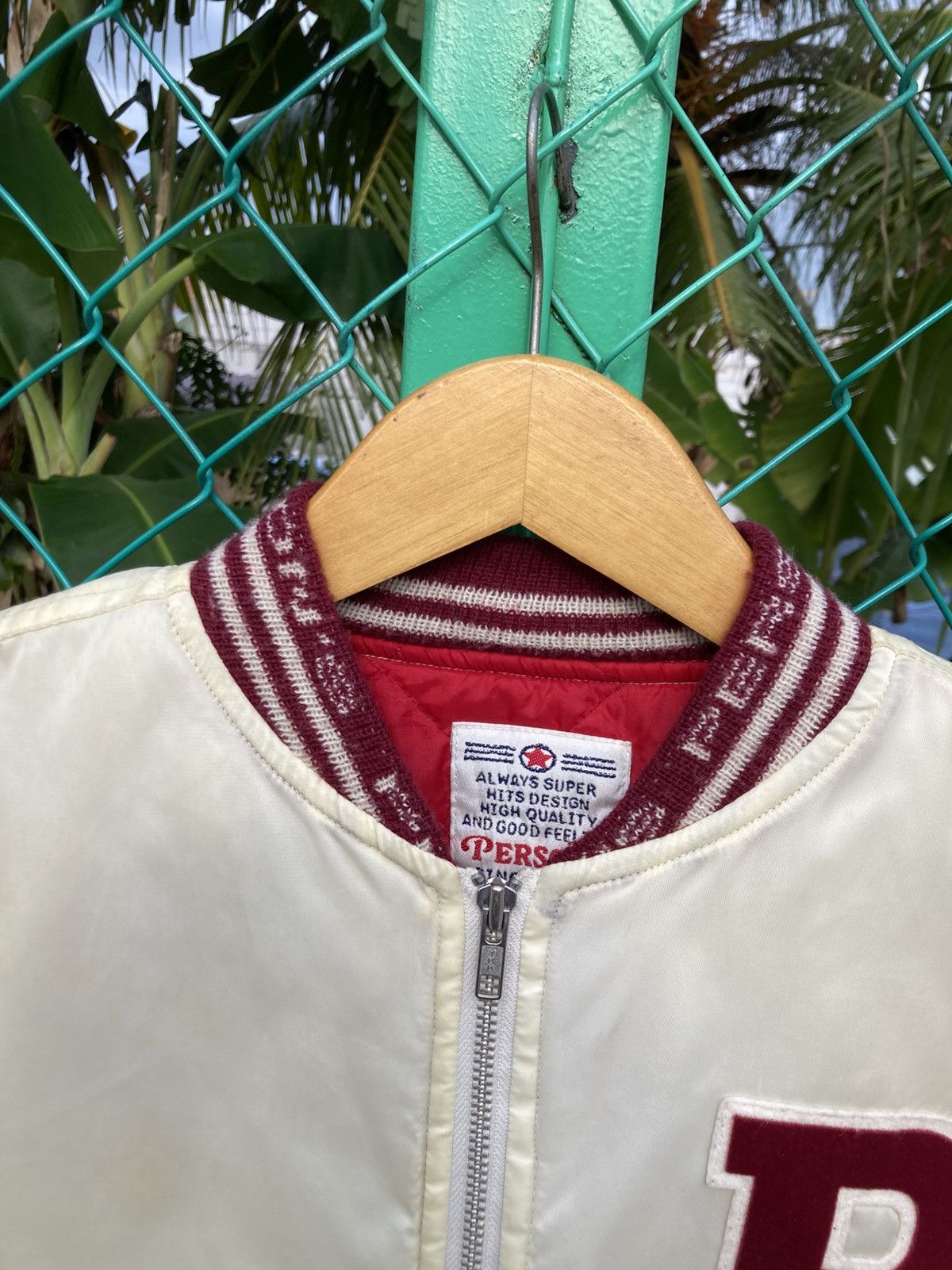 PERSON'S Vintage Person’s Japan Patch Logo Varsity jacket Boxy fit Size US L / EU 52-54 / 3 - 13 Thumbnail