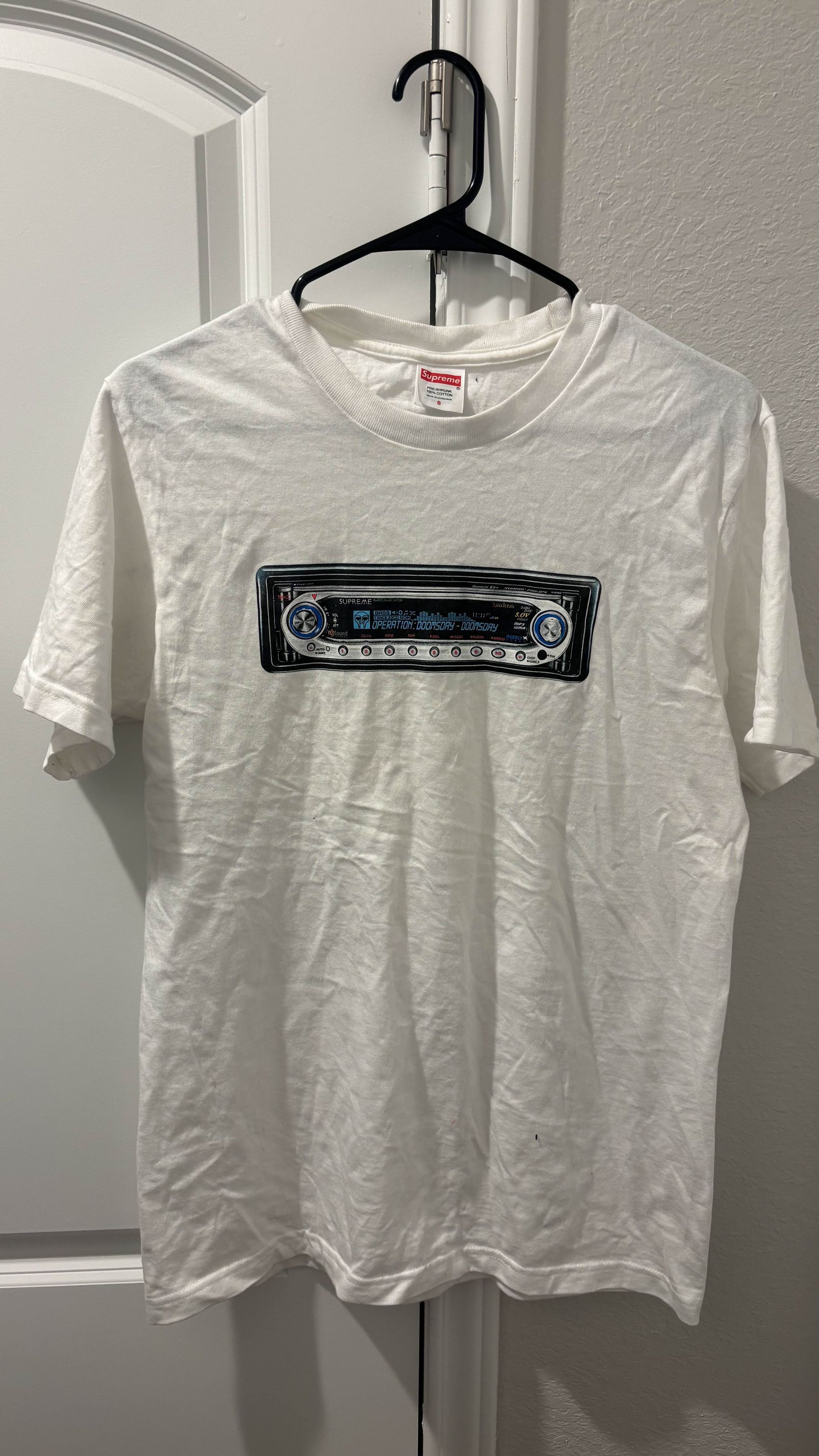 Supreme Supreme Receiver Tee 'White' Size US S / EU 44-46 / 1 - 1 Thumbnail