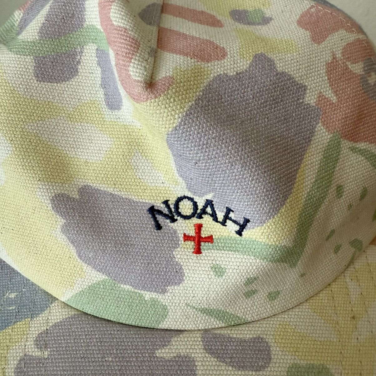 Noah Noah NY Canvas Twill All Over Print Logo Hat Cap SnapBack Size ONE SIZE - 2 Thumbnail