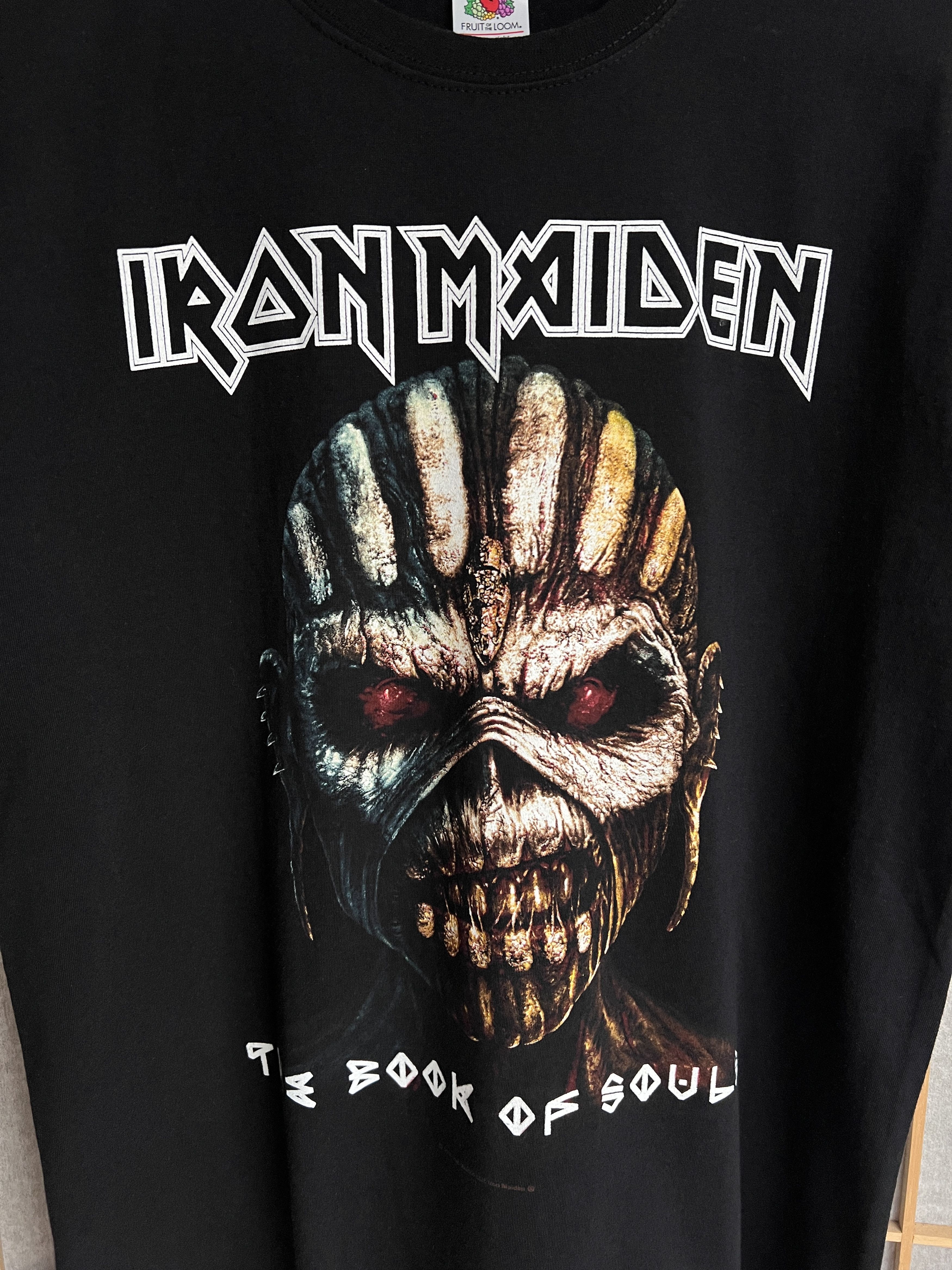 Iron Maiden Rare Iron Maiden The book of souls t shirt printed rock band Size US M / EU 48-50 / 2 - 9 Thumbnail