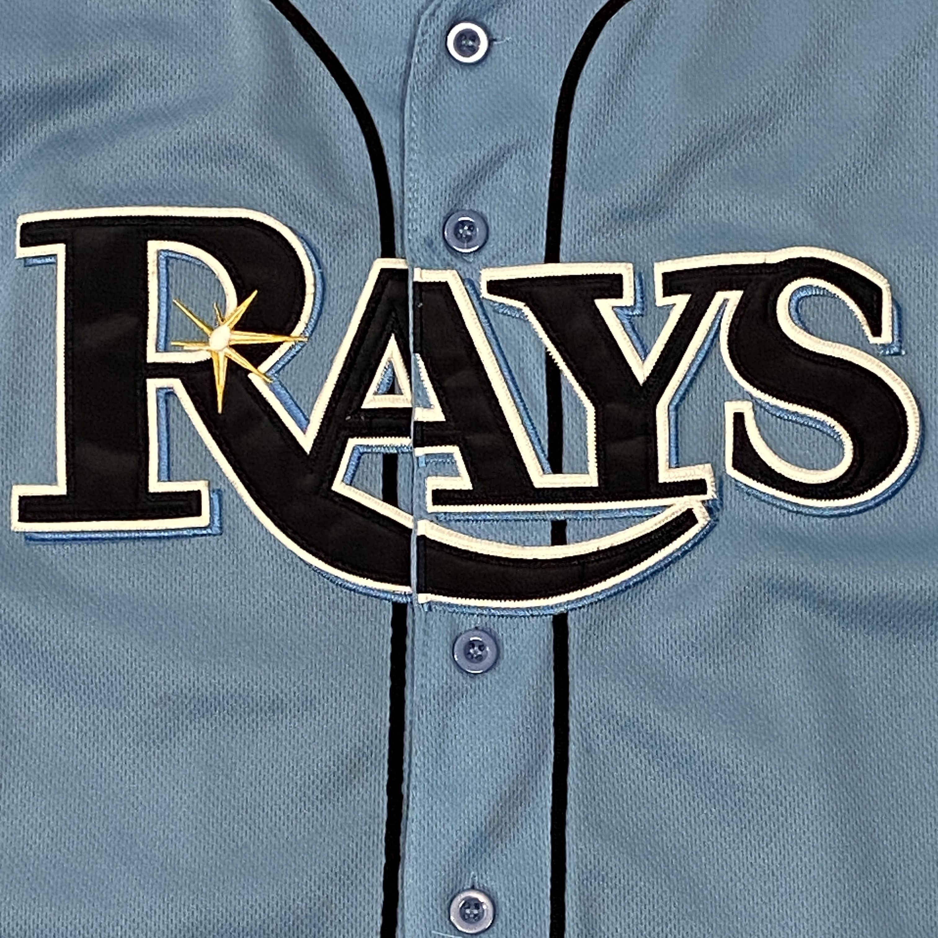 MLB × Majestic Tampa Bay Rays #14 DAVID PRICE Stitched Jersey 54 Light Blue Size US XXL / EU 58 / 5 - 2 Thumbnail