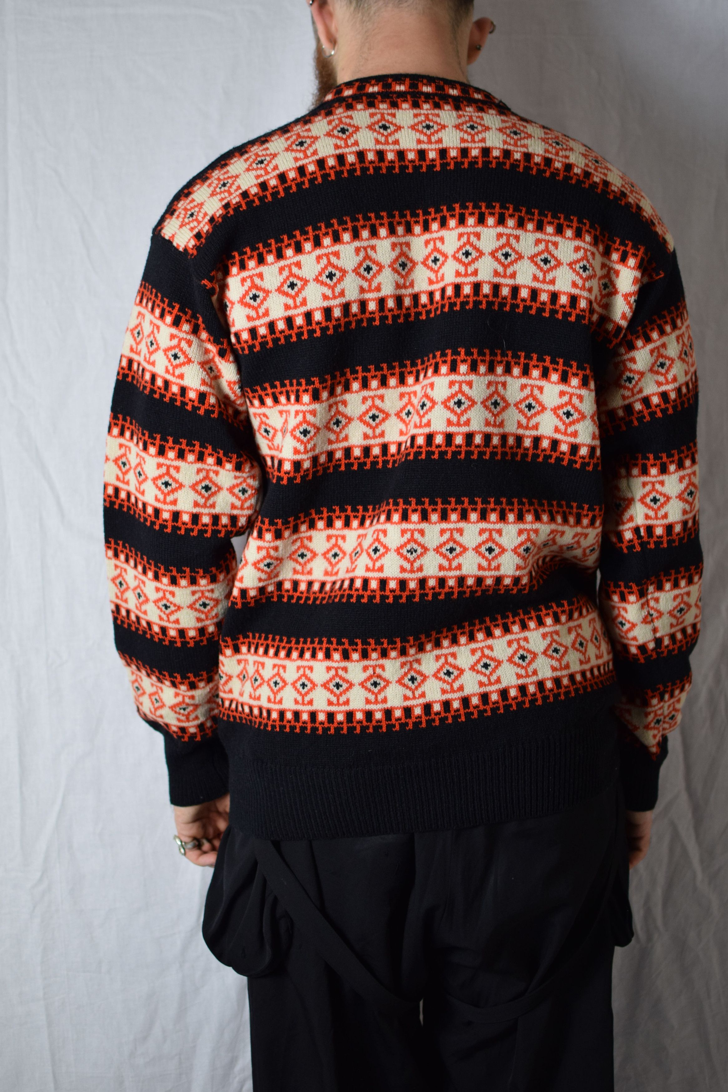 Yohji Yamamoto YYPH AW89 Ethnic Knit Size US L / EU 52-54 / 3 - 7 Thumbnail