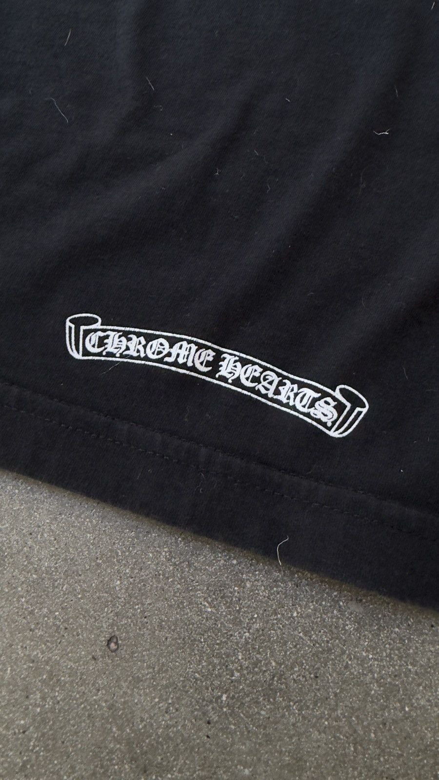 Chrome Hearts RARE! Chrome Hearts Neck Logo T-Shirt Size US XXL / EU 58 / 5 - 7 Thumbnail