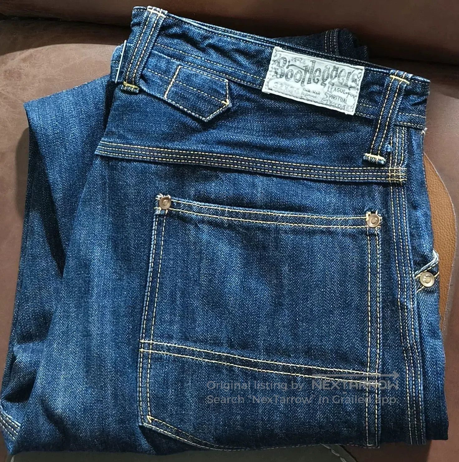 Freewheelers Vintage Bootleggers Freewheelers Denim Jeans. Size US 32 / EU 48 - 1 Thumbnail