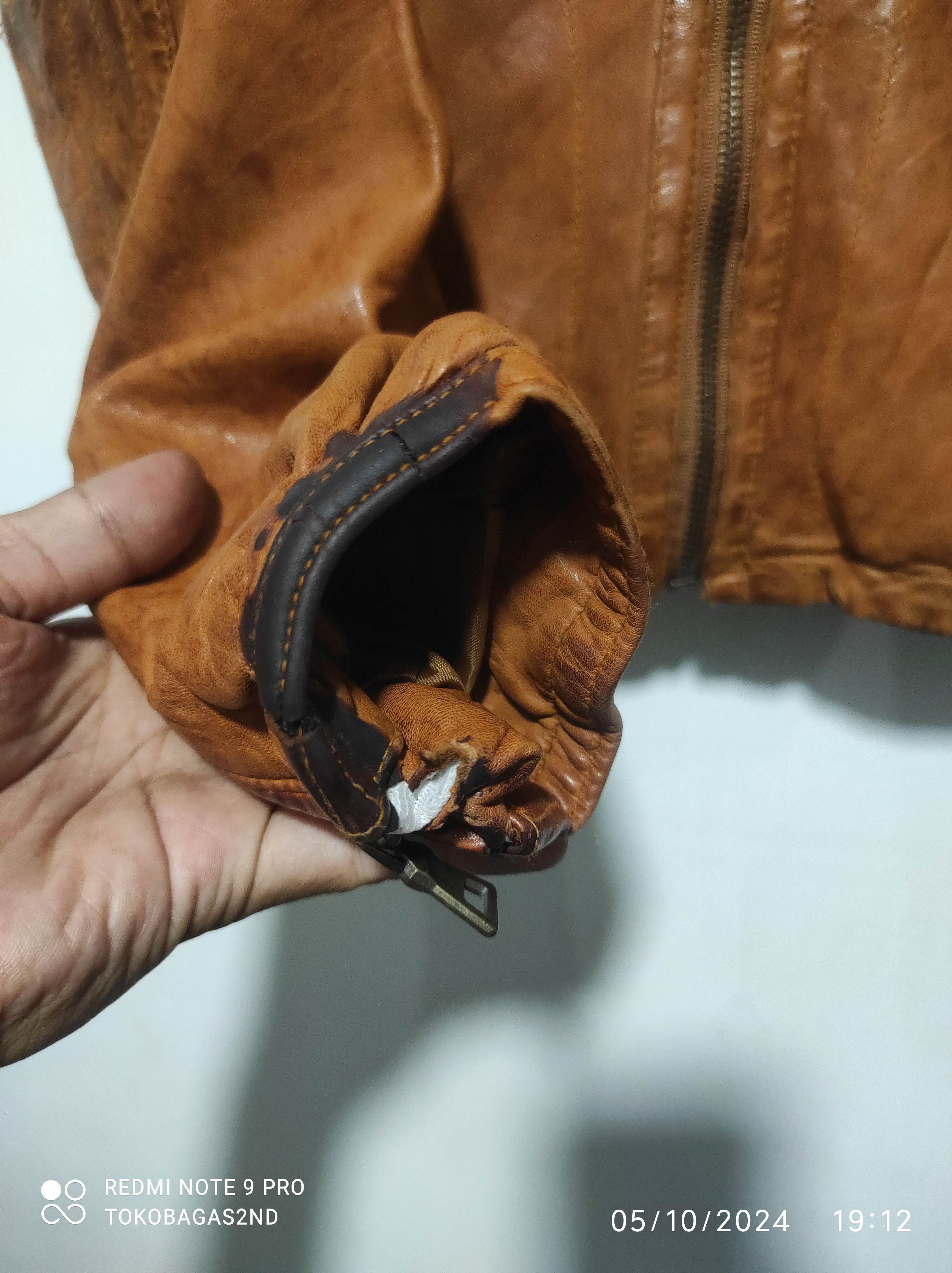 Japanese Brand Italian Lambskin Jacket Size M / US 6-8 / IT 42-44 - 8 Thumbnail