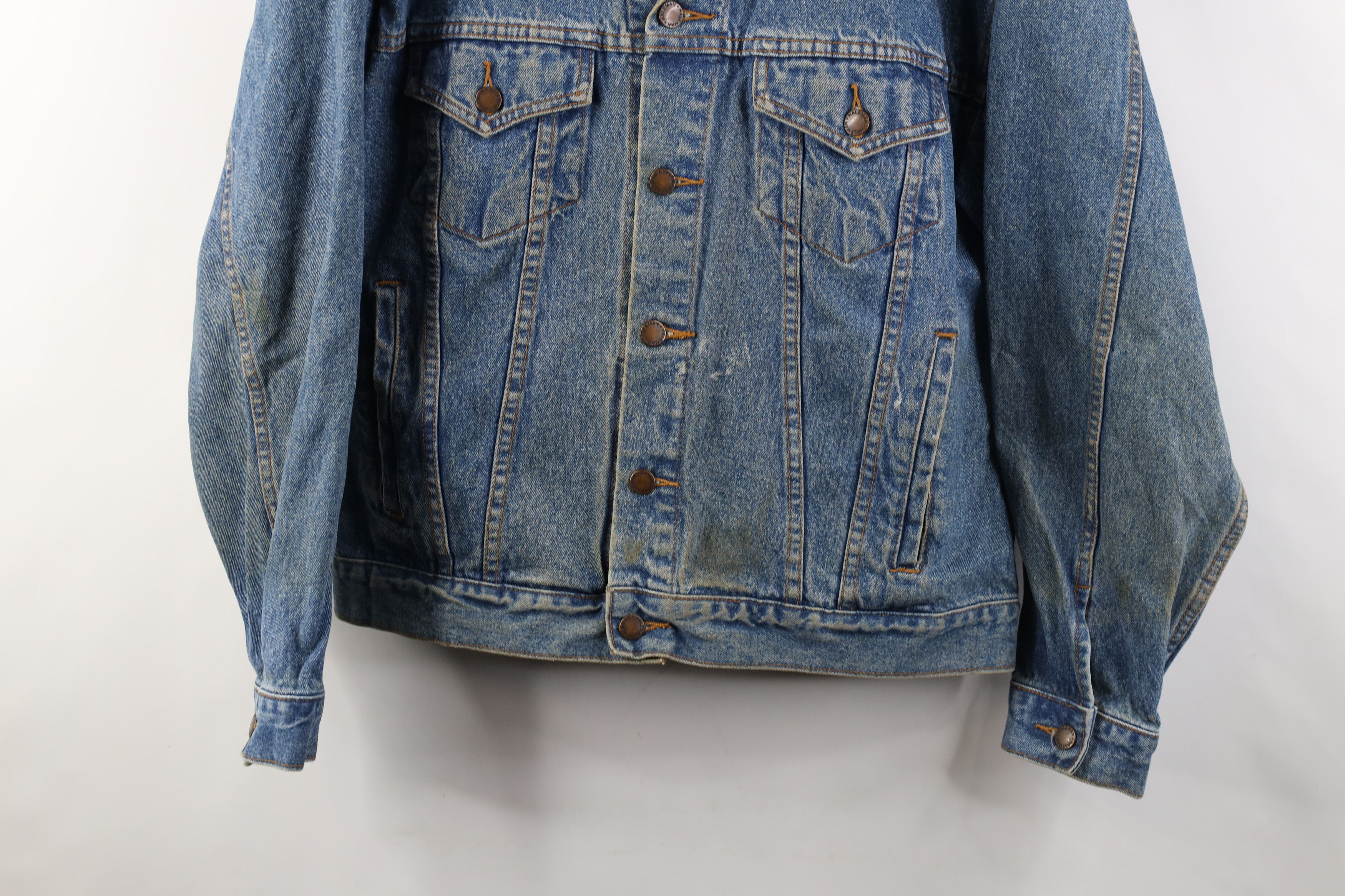 Vintage Vintage 90s Streetwear Harrahs Atlantic City Trucker Jacket Size US L / EU 52-54 / 3 - 4 Thumbnail