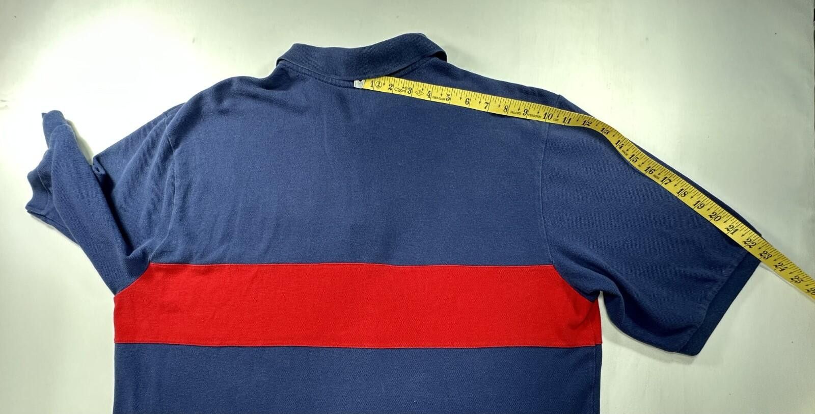 Other Polo Jeans Co. 1/4 Button 100% Cotton Polo Shirt Blue Mens L Size US L / EU 52-54 / 3 - 5 Thumbnail