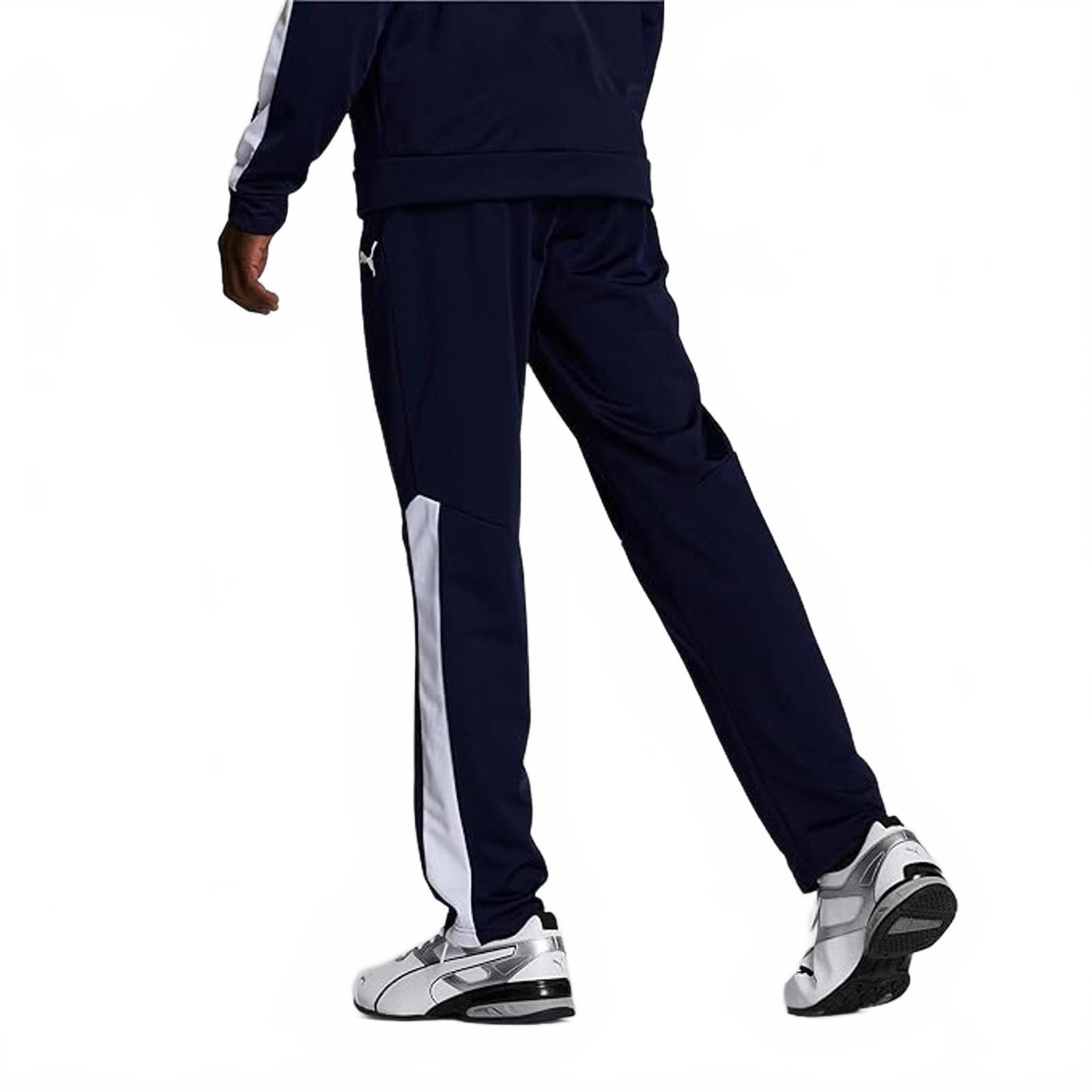 Puma Puma Men's Contrast 2.0 Track Jogging Pants - Blue/White - M Size US 32 / EU 48 - 2 Thumbnail